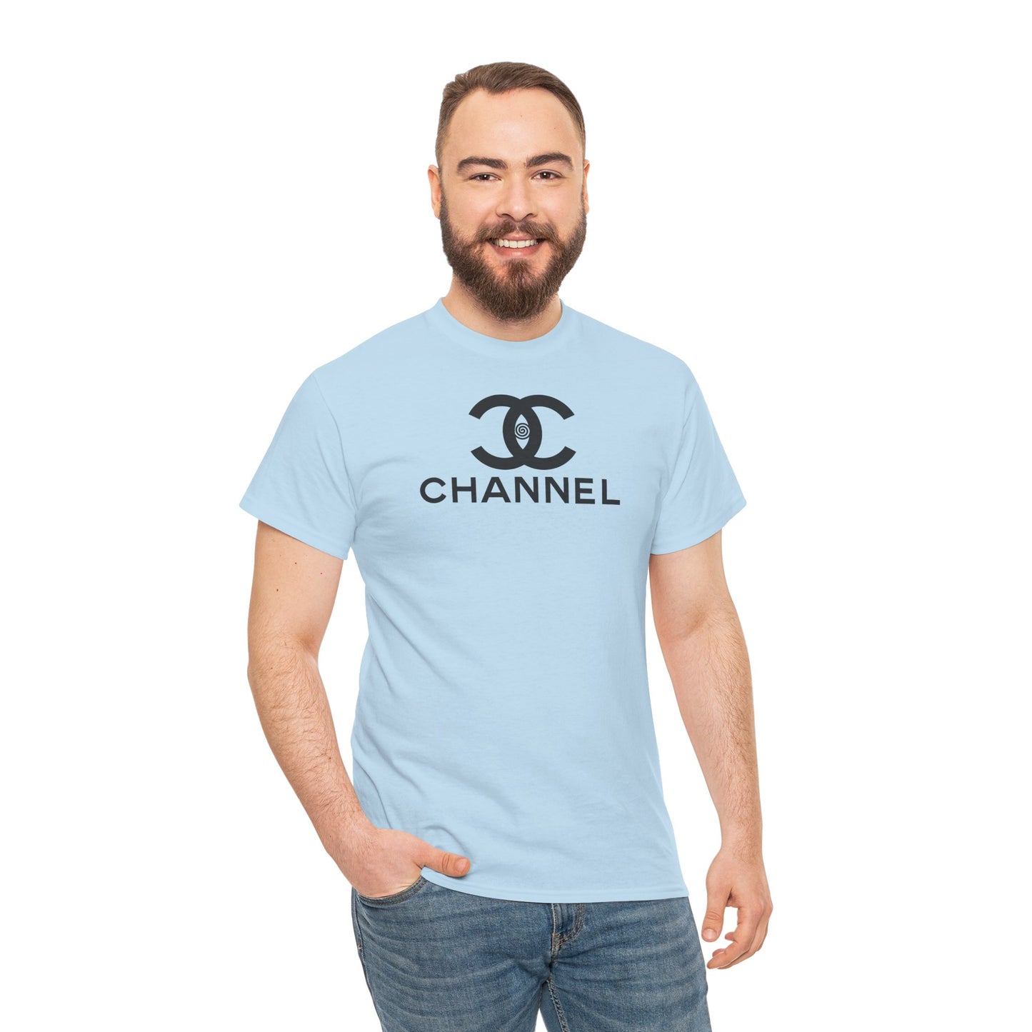 CHANNEL Unisex Heavy Cotton Tee