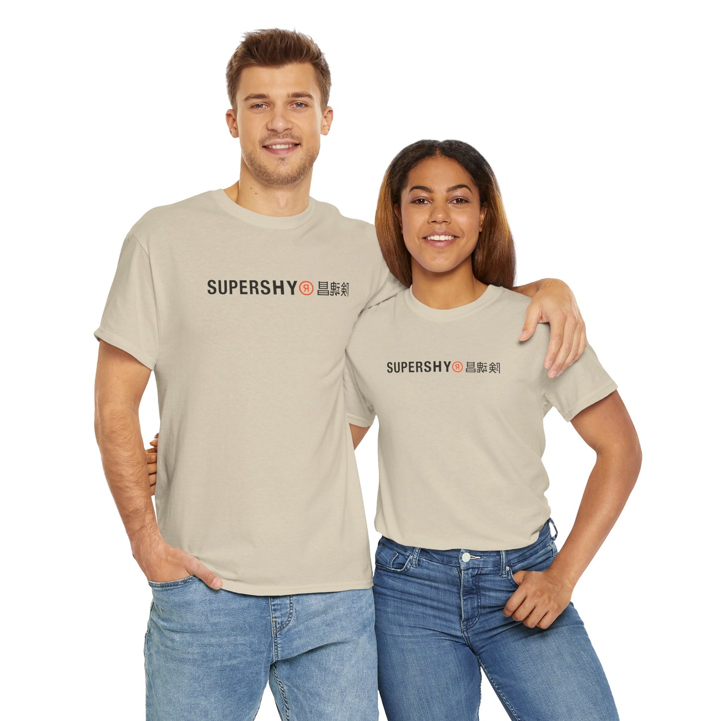 SUPERSHY Unisex Heavy Cotton Tee