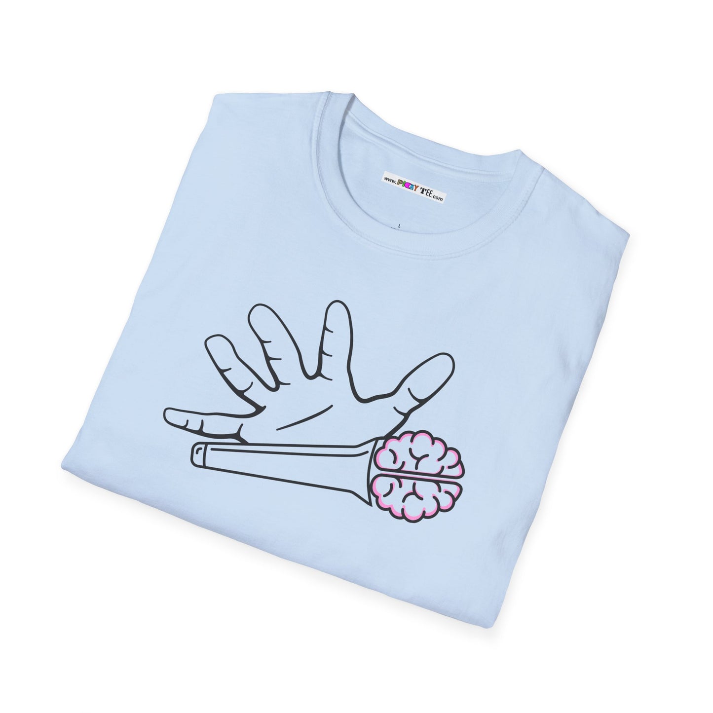 PSYCHE drop Unisex Softstyle 100% Cotton T-Shirt