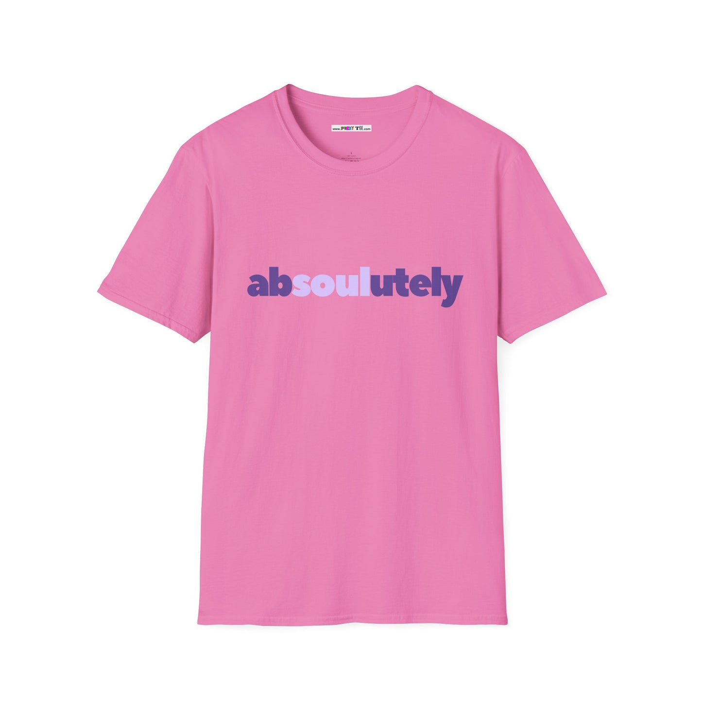 abSOULutely Unisex Softstyle 100% Cotton T-Shirt