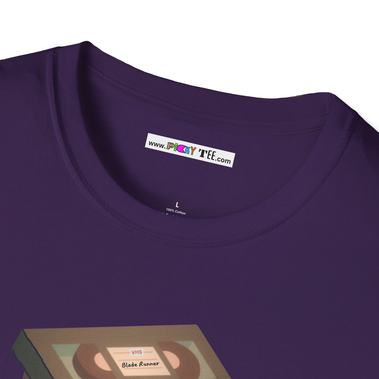 80s VHStack Unisex Softstyle 100% Cotton T-Shirt
