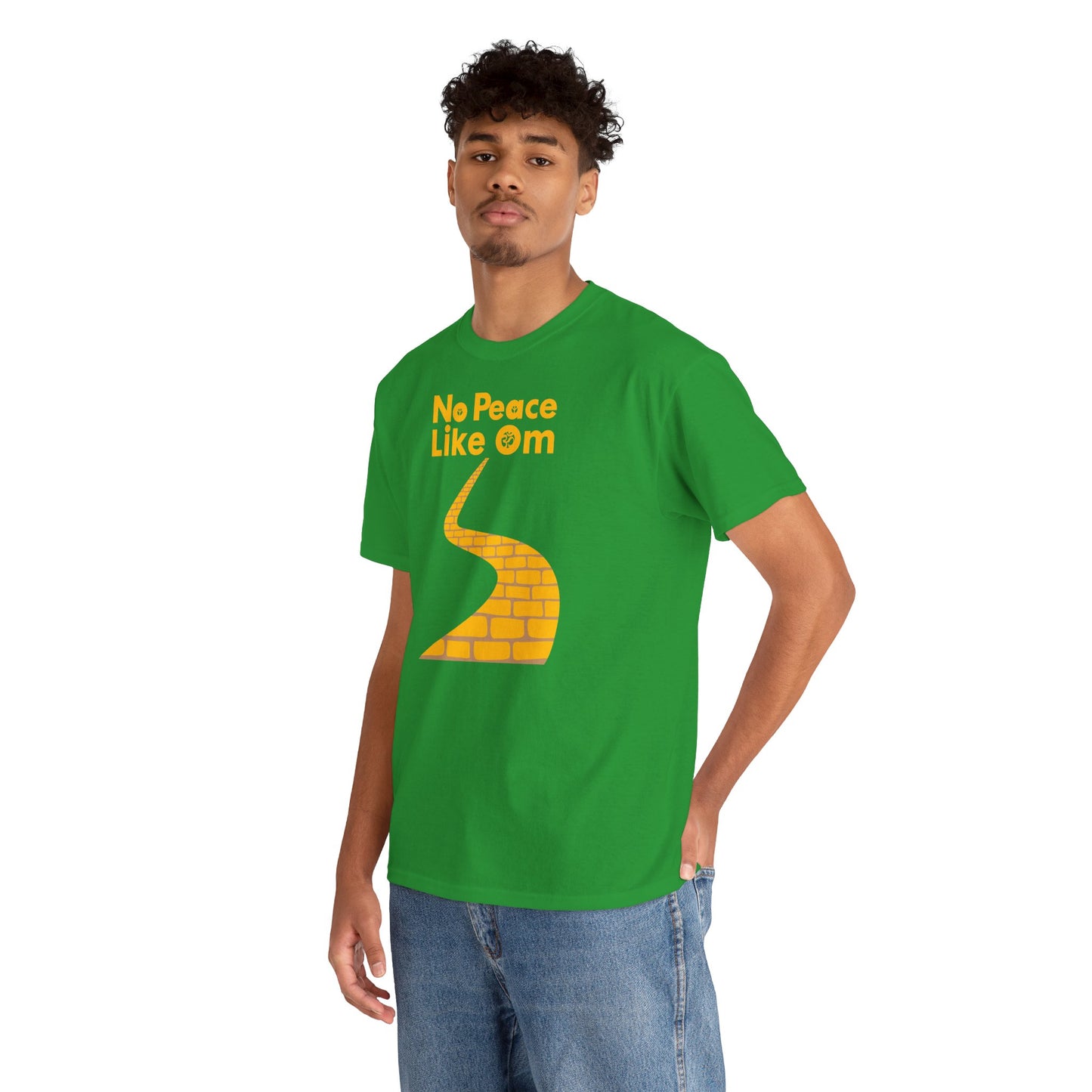 No Peace Like Om Unisex Heavy Cotton Tee
