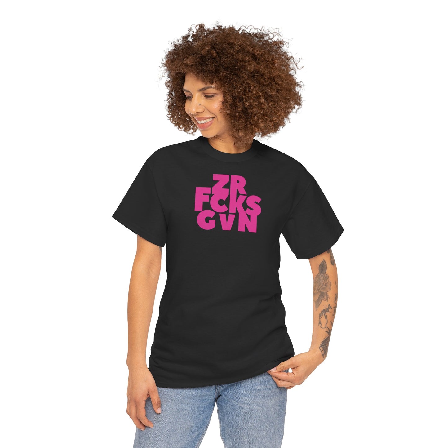 ZR FCKS GVN Unisex Heavy Cotton Tee