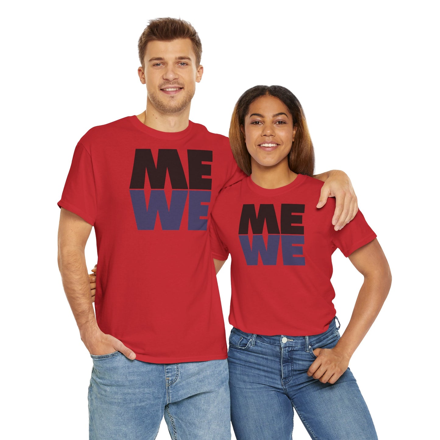 ME WE Unisex Heavy Cotton Tee