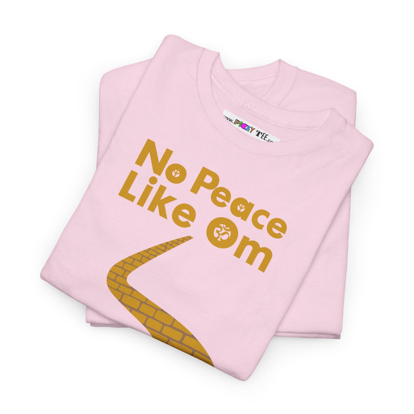 No Peace Like Om Unisex Heavy Cotton Tee