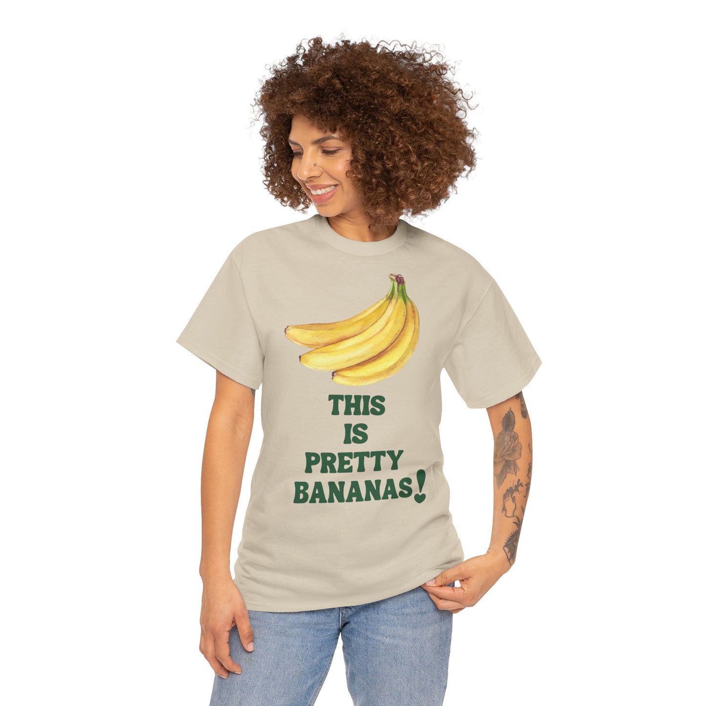 THIS IS PRETTY BANANAS! Unisex Heavy Cotton Tee