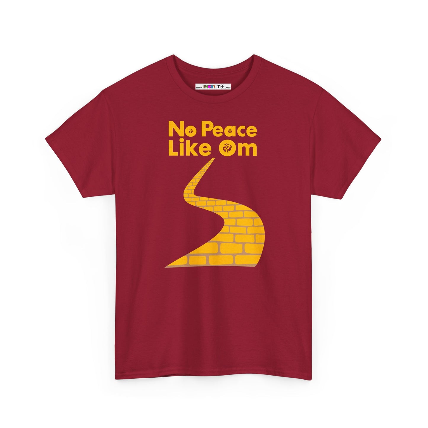 No Peace Like Om Unisex Heavy Cotton Tee
