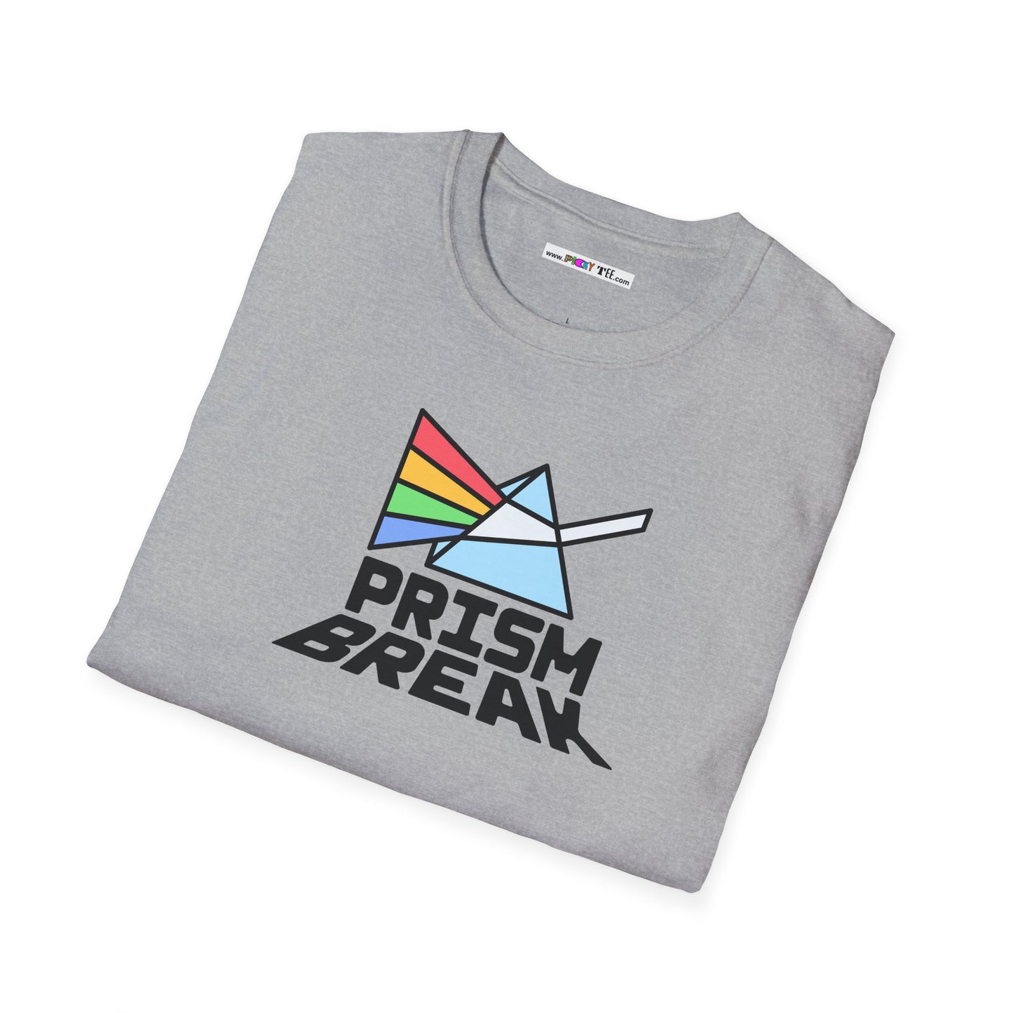 PRISM BREAK Unisex Softstyle 100% Cotton T-Shirt