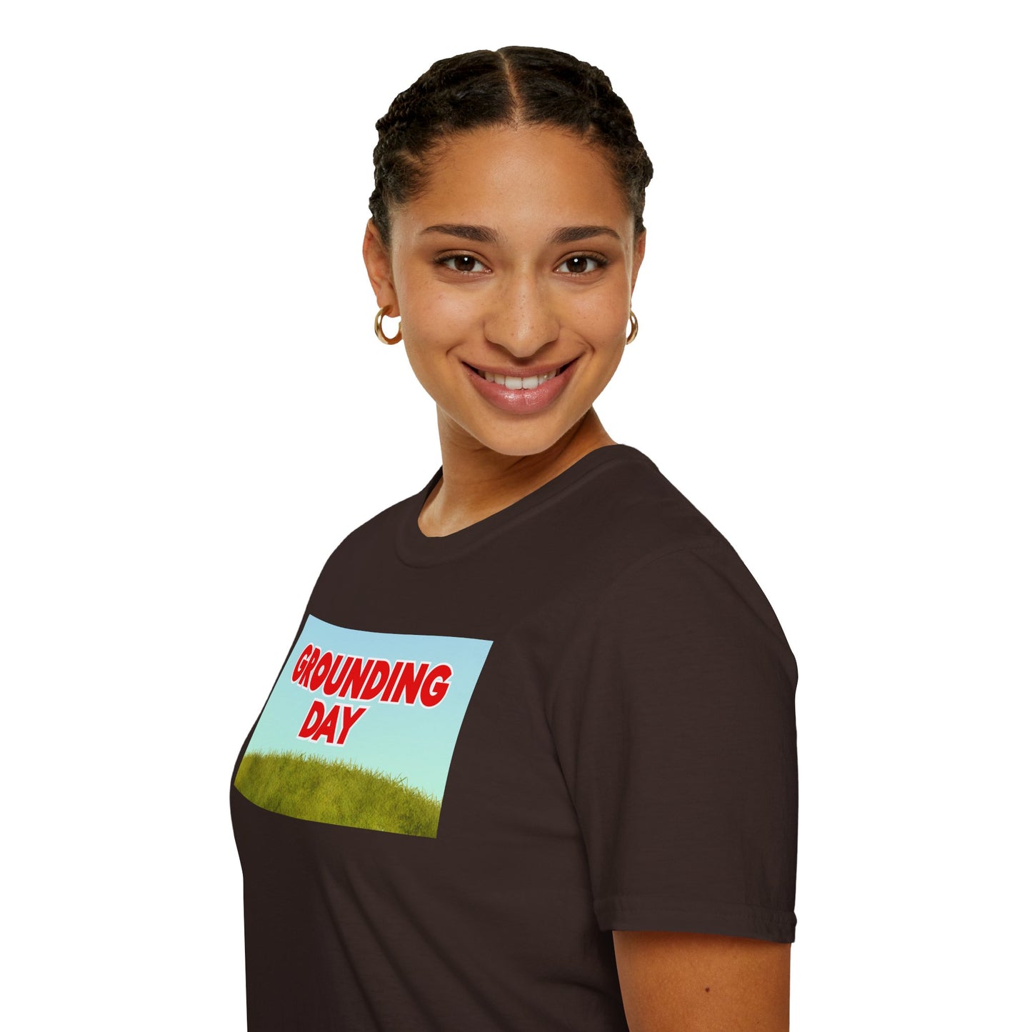 GROUNDING DAY Unisex Softstyle 100% Cotton T-Shirt