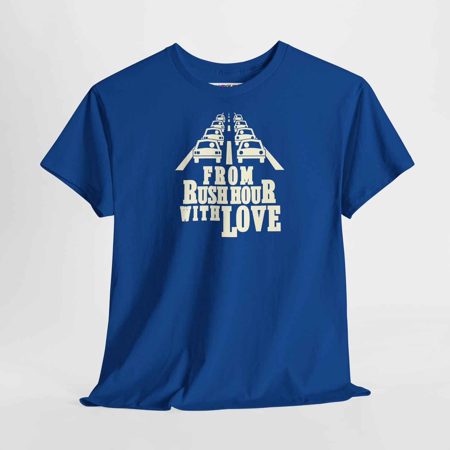 FROM RUSH HOUR WITH LOVE Unisex Heavy Cotton Tee