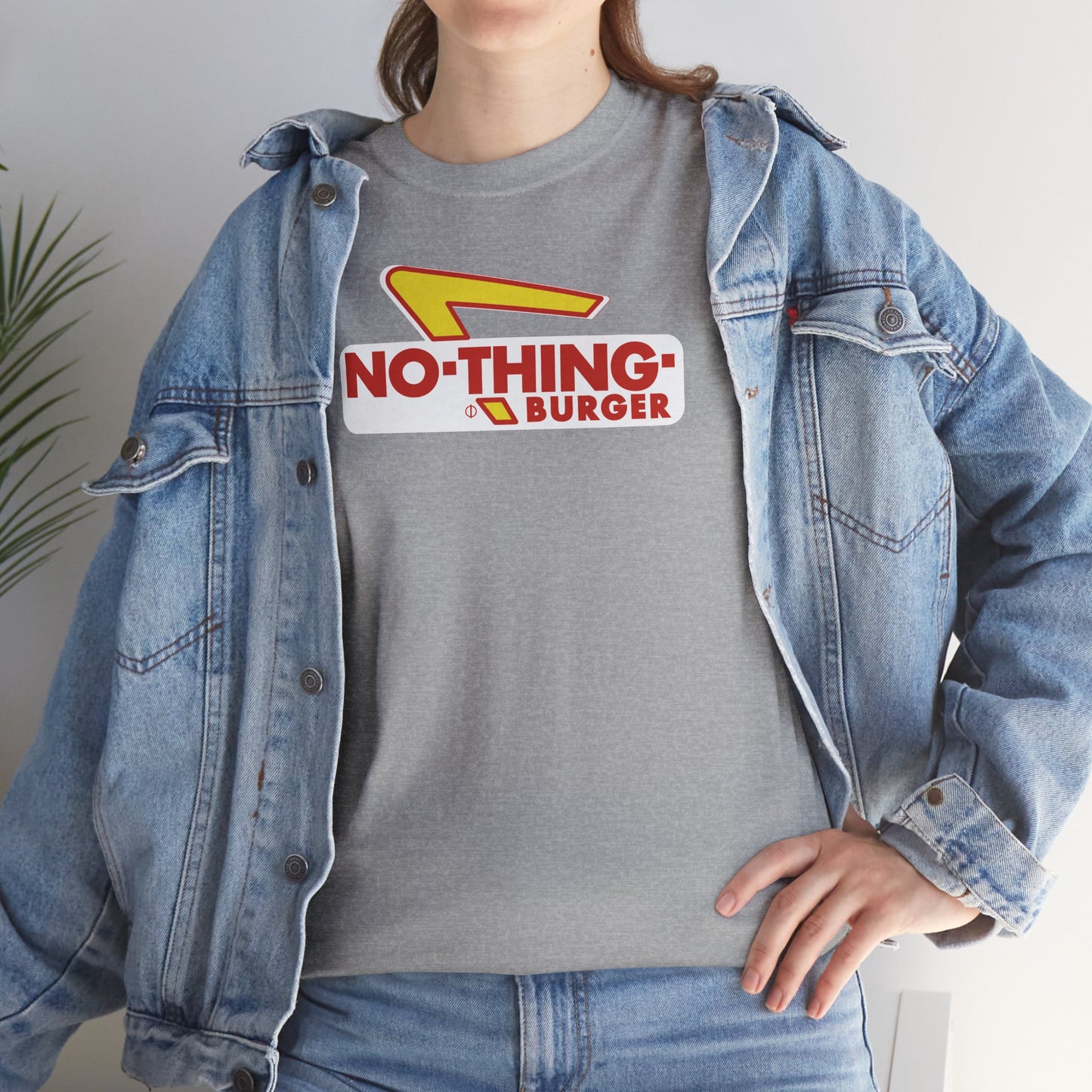 NO-THING-BURGER Unisex Heavy Cotton Tee