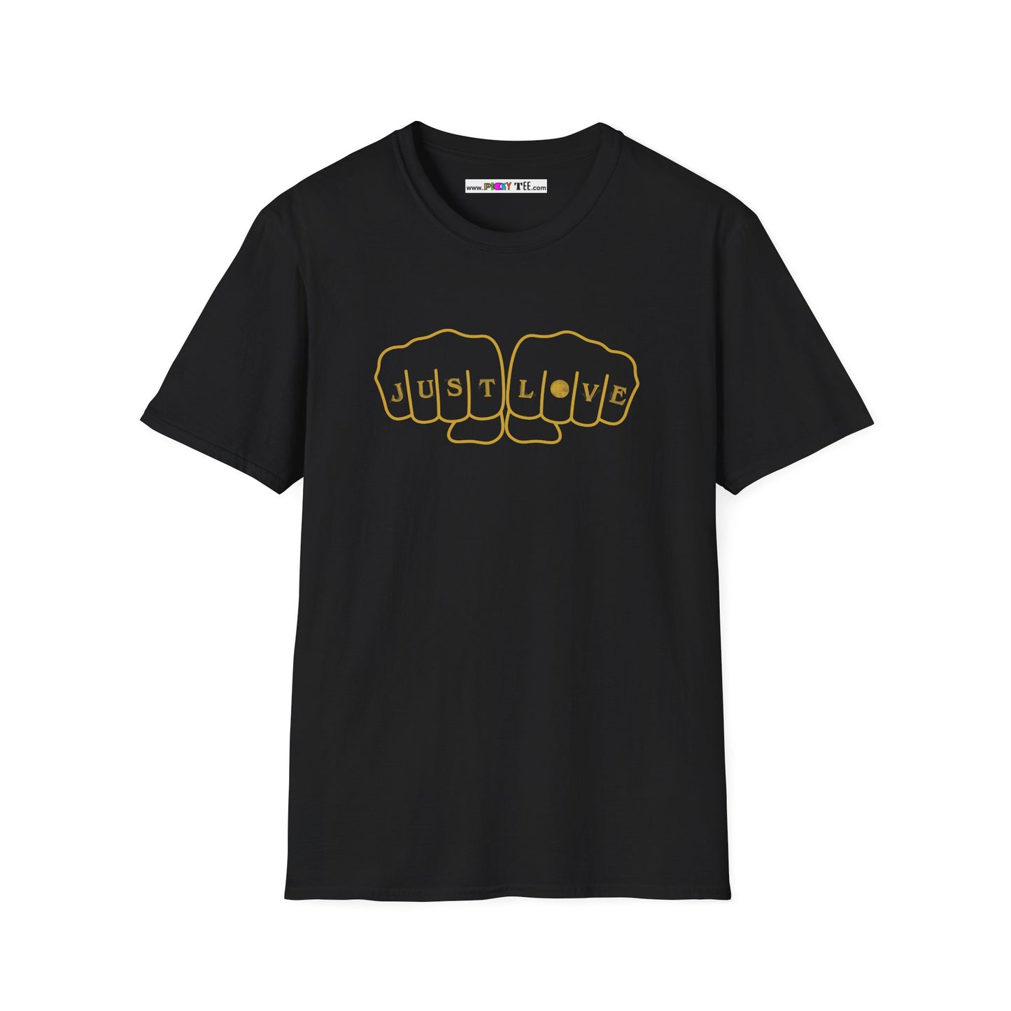 JUST LOVE Unisex Softstyle 100% Cotton T-Shirt