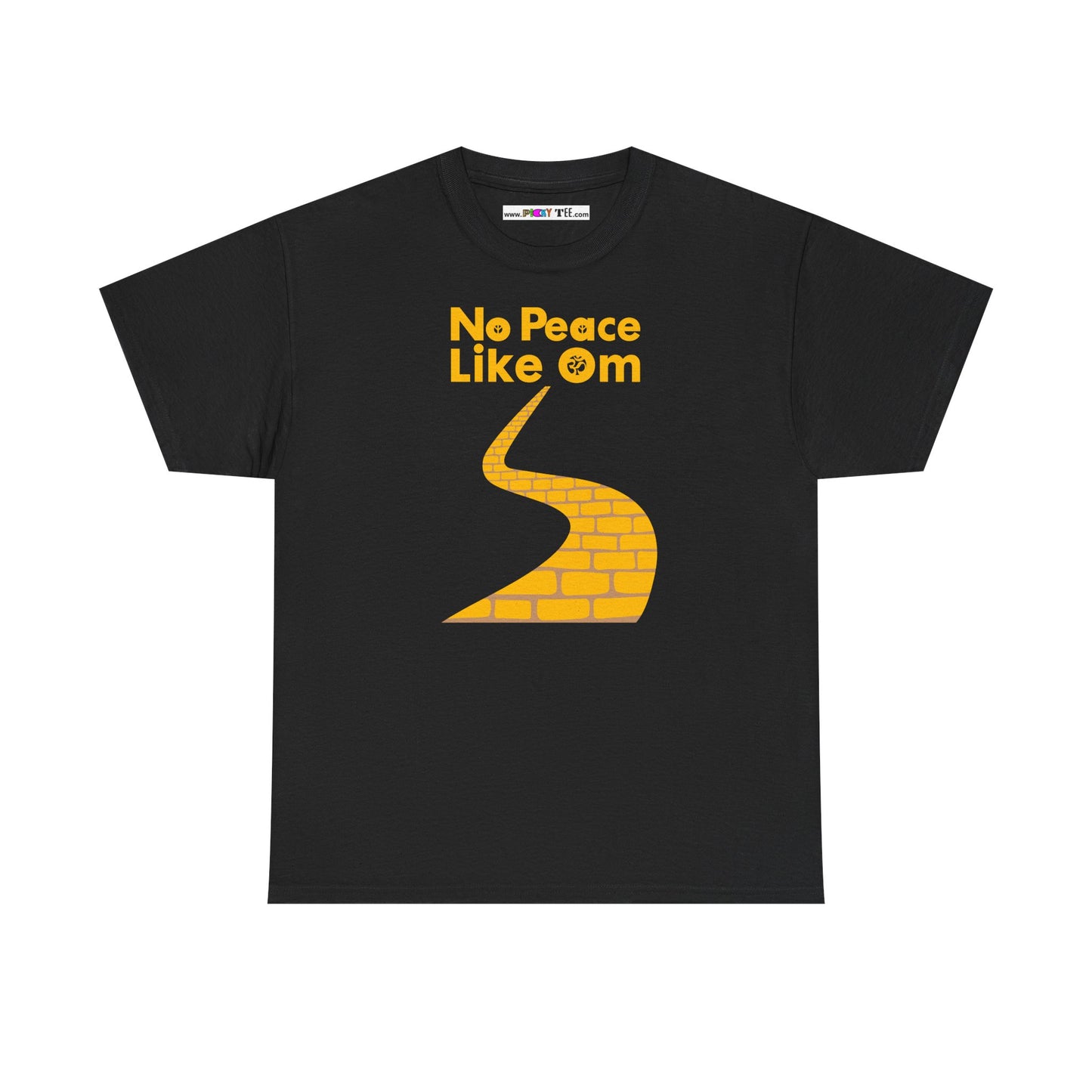 No Peace Like Om Unisex Heavy Cotton Tee