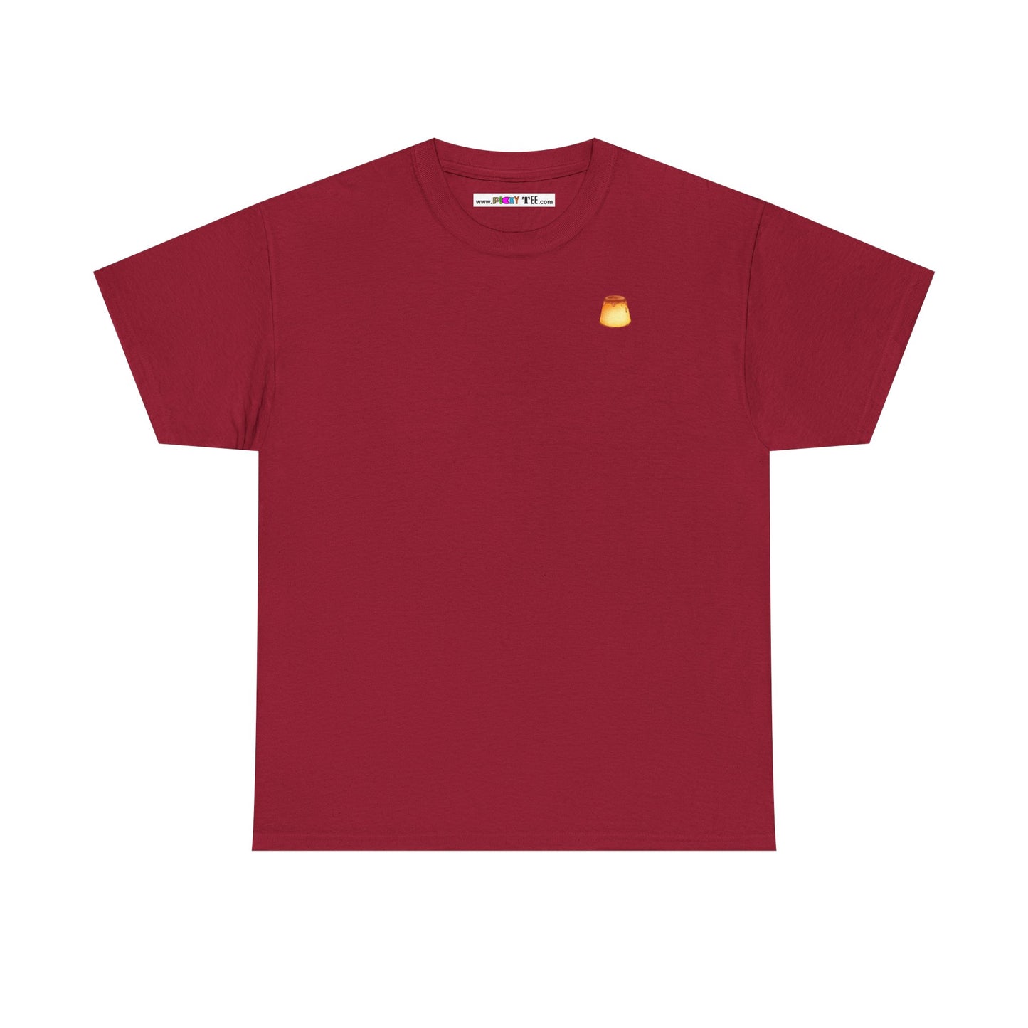 I LOVE IT WHEN A - FLAN COMES TOGETHER Unisex Heavy Cotton Tee