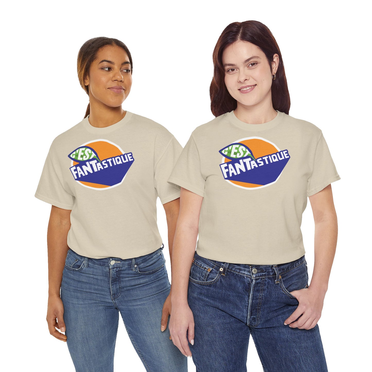 C'EST FANTASTIQUE Unisex Heavy Cotton Tee