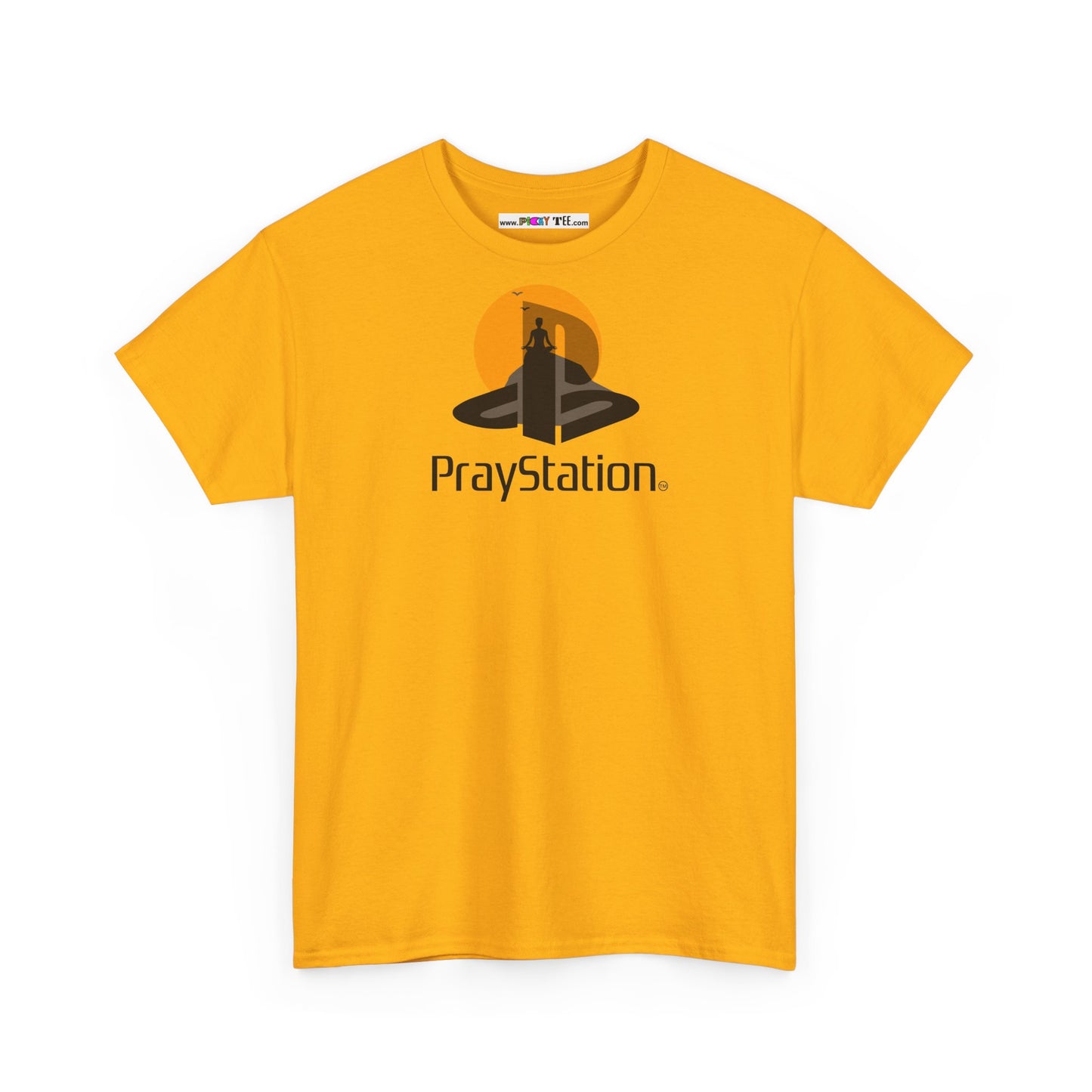 PrayStation Unisex Heavy Cotton Tee