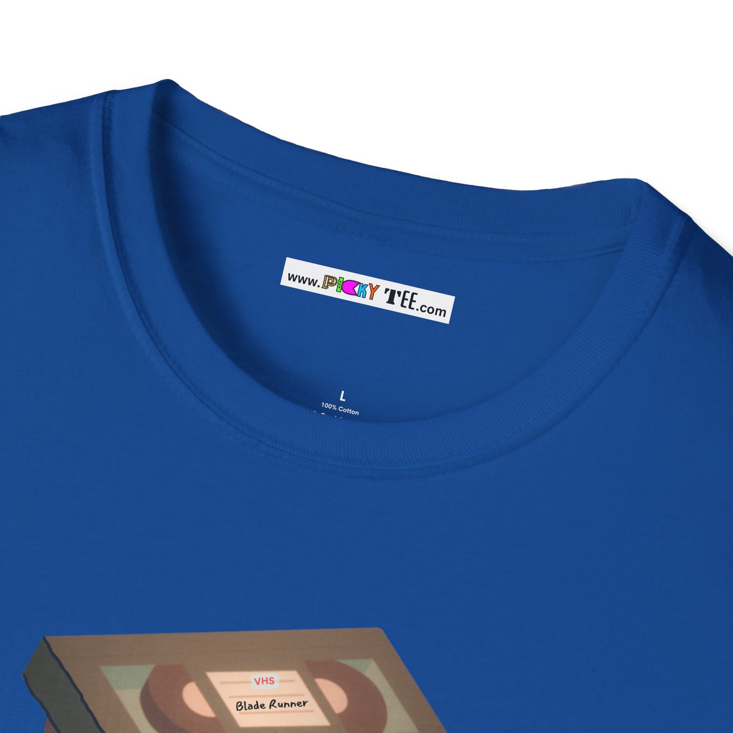 80s VHStack Unisex Softstyle 100% Cotton T-Shirt