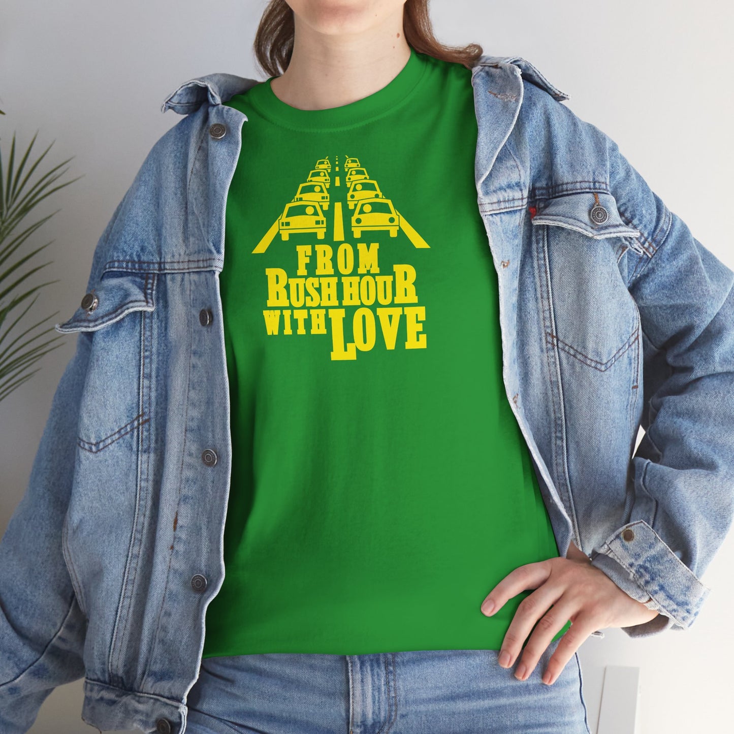 FROM RUSH HOUR WITH LOVE Unisex Heavy Cotton Tee
