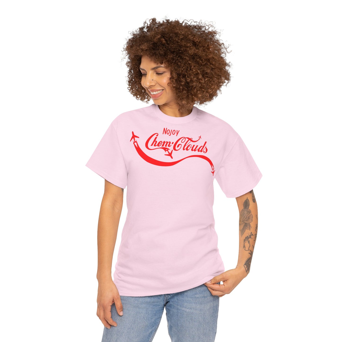 No Joy Chem Clouds Unisex Heavy Cotton Tee
