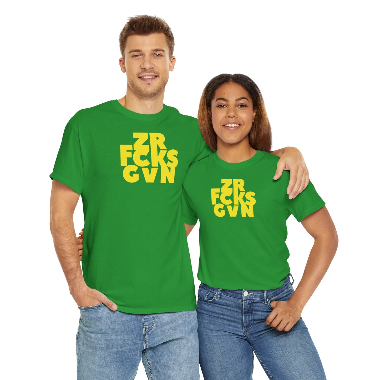 ZR FCKS GVN Unisex Heavy Cotton Tee
