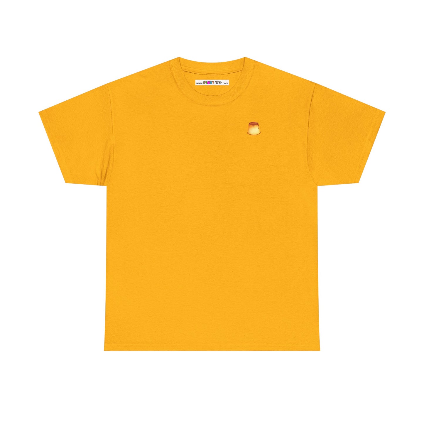 I LOVE IT WHEN A - FLAN COMES TOGETHER Unisex Heavy Cotton Tee