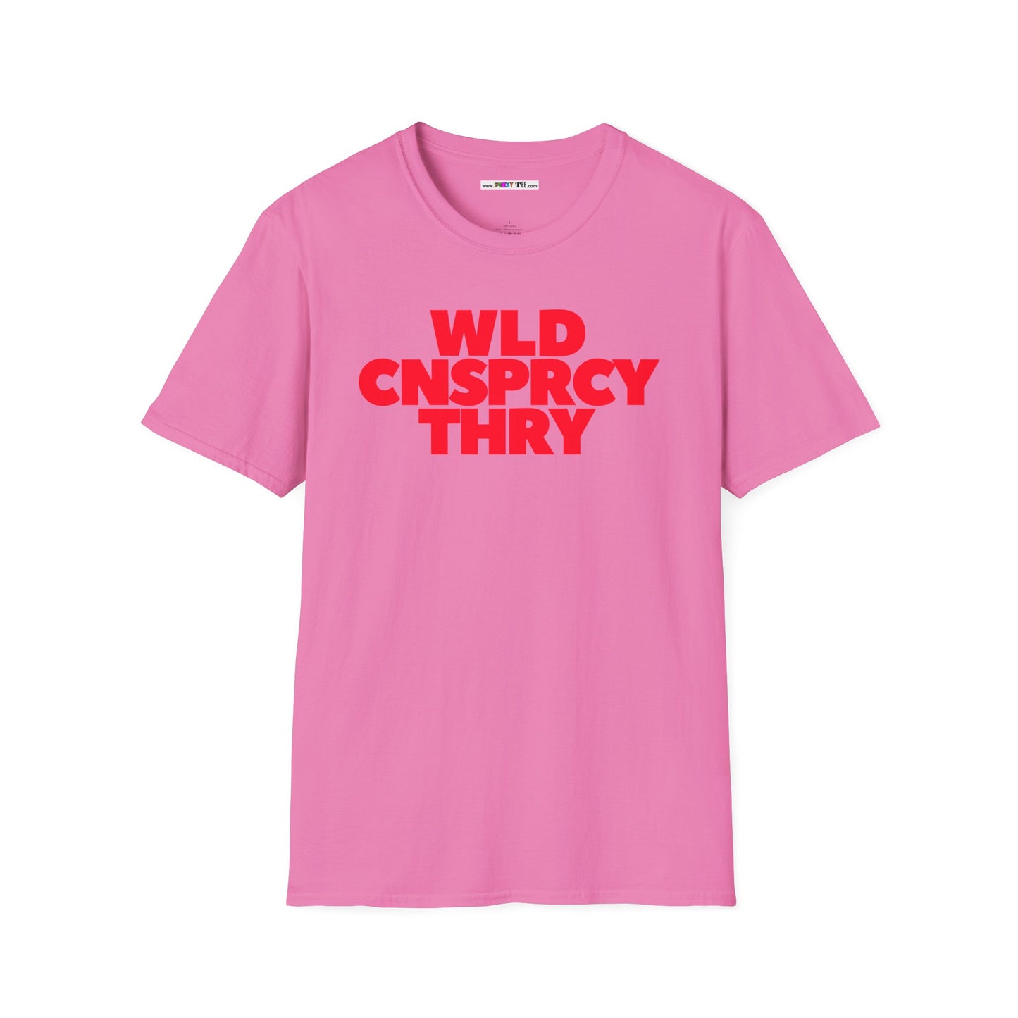 WLD CNSPRCY THRY Unisex Softstyle 100% Cotton T-Shirt