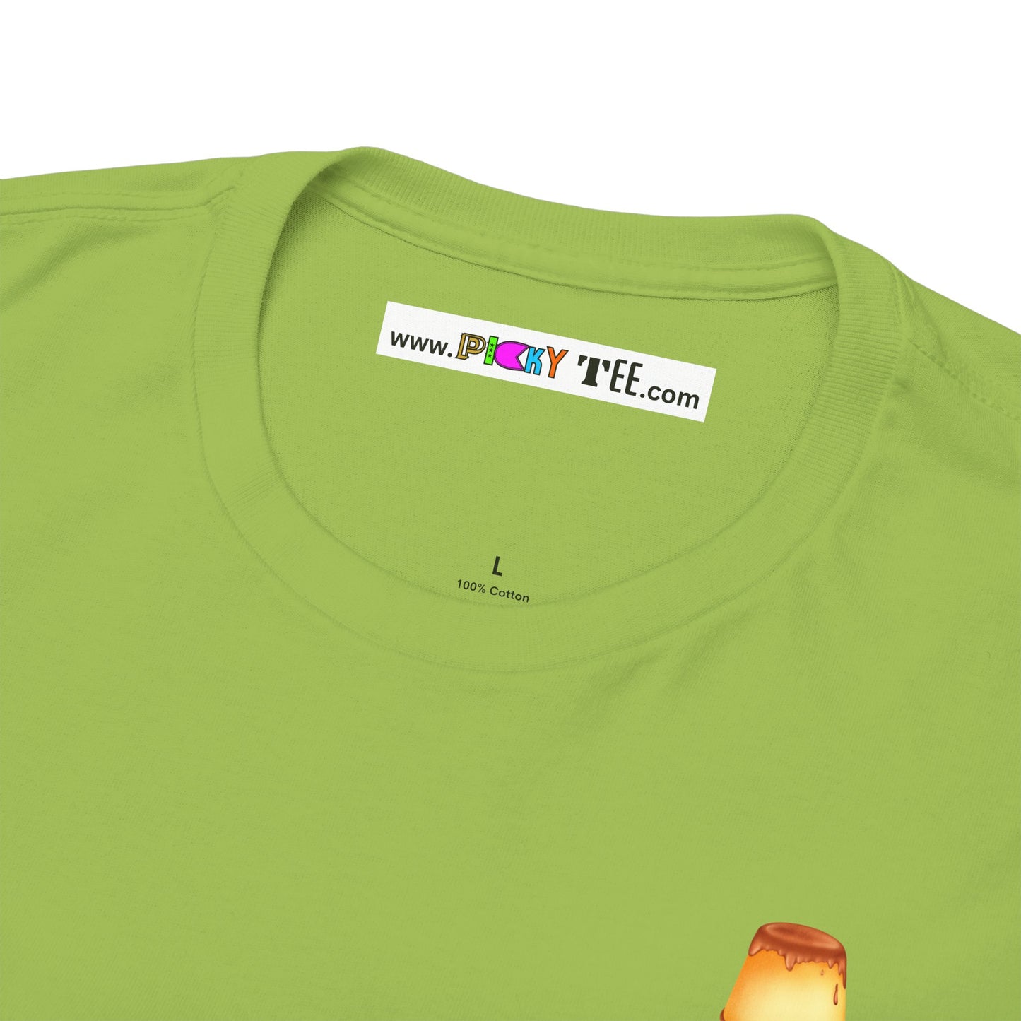 I LOVE IT WHEN A - FLAN COMES TOGETHER Unisex Heavy Cotton Tee