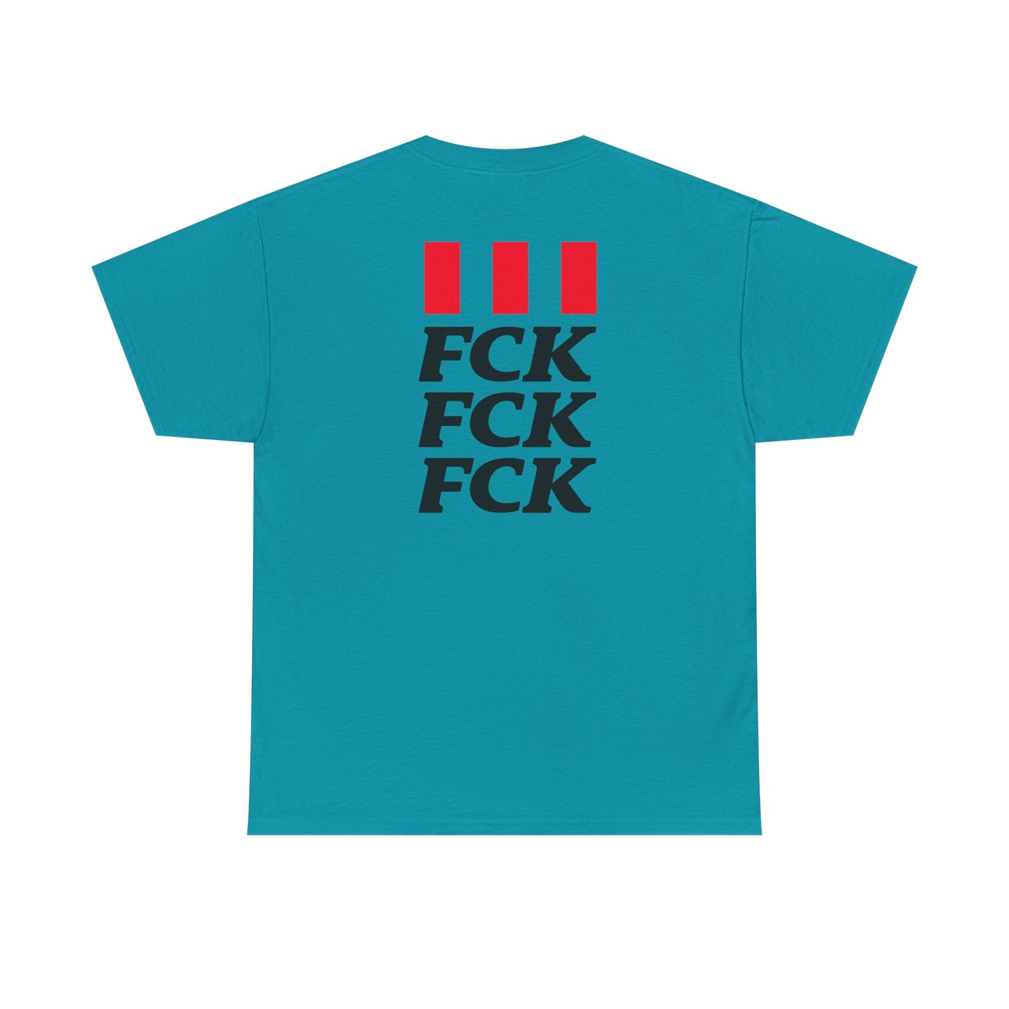 FCK FCK FCK Unisex Heavy Cotton Tee