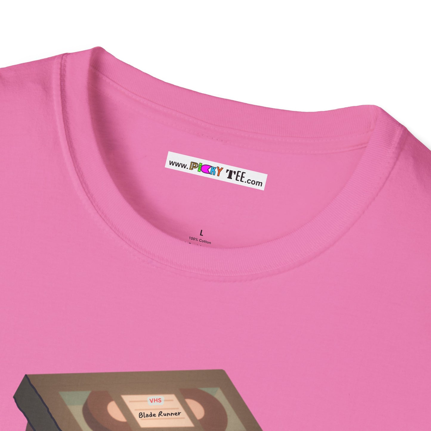 80s VHStack Unisex Softstyle 100% Cotton T-Shirt
