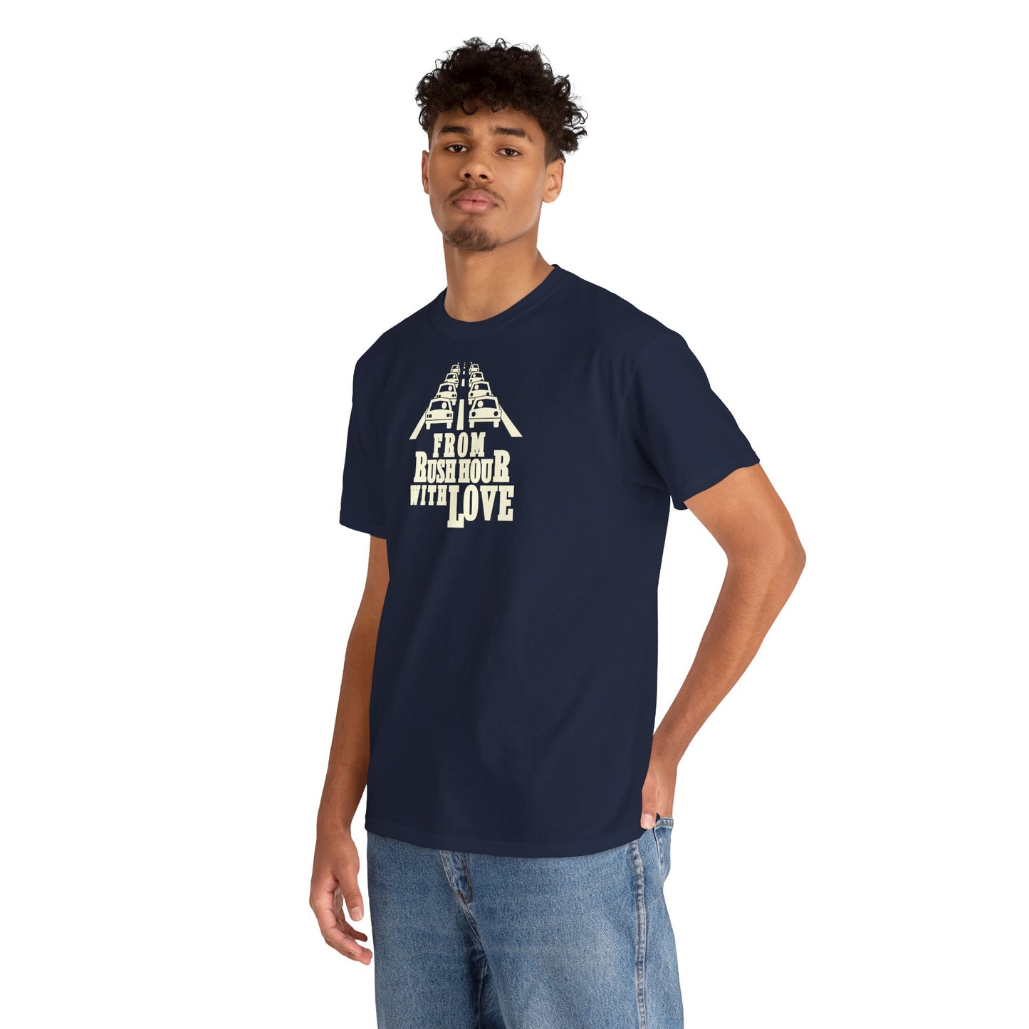 FROM RUSH HOUR WITH LOVE Unisex Heavy Cotton Tee
