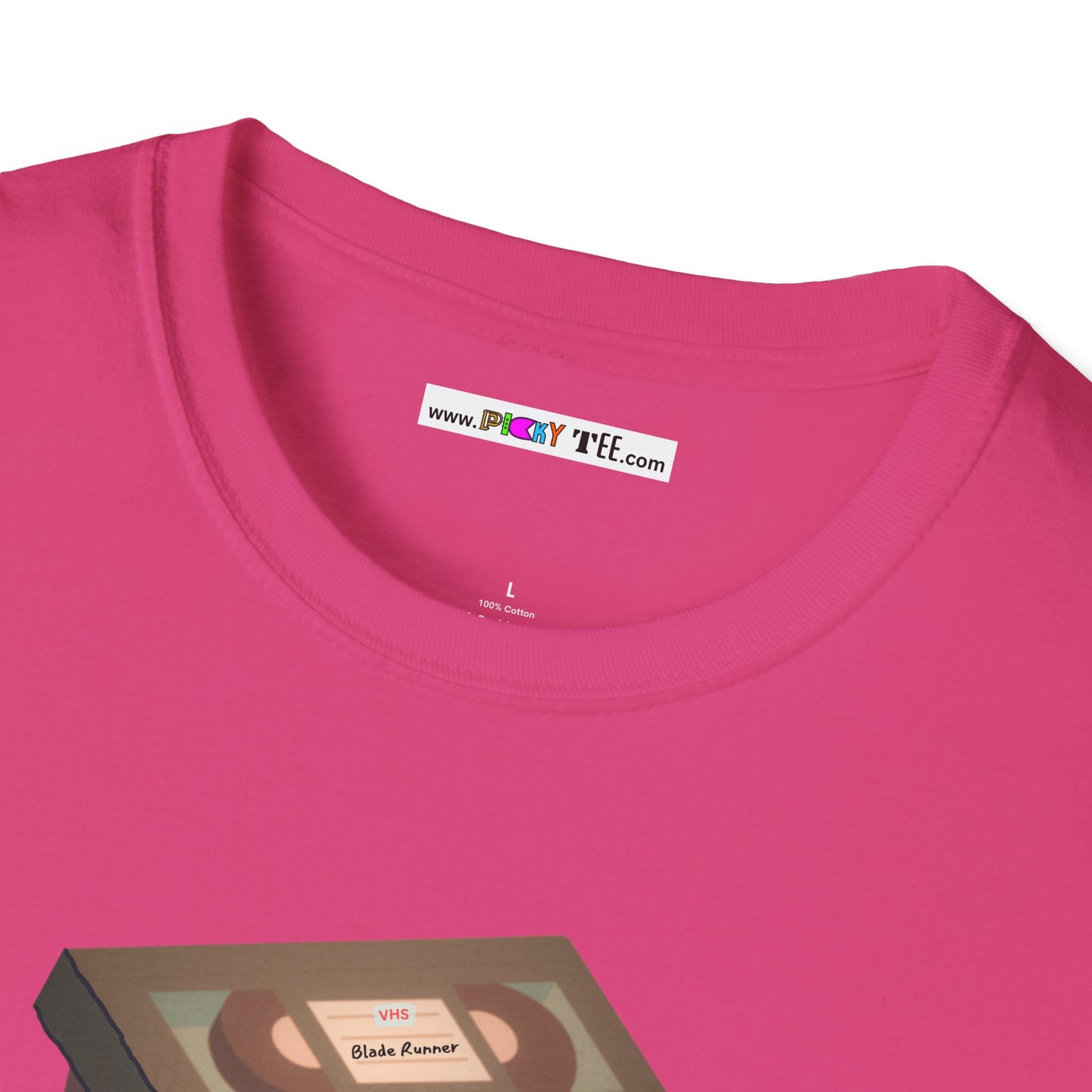 80s VHStack Unisex Softstyle 100% Cotton T-Shirt