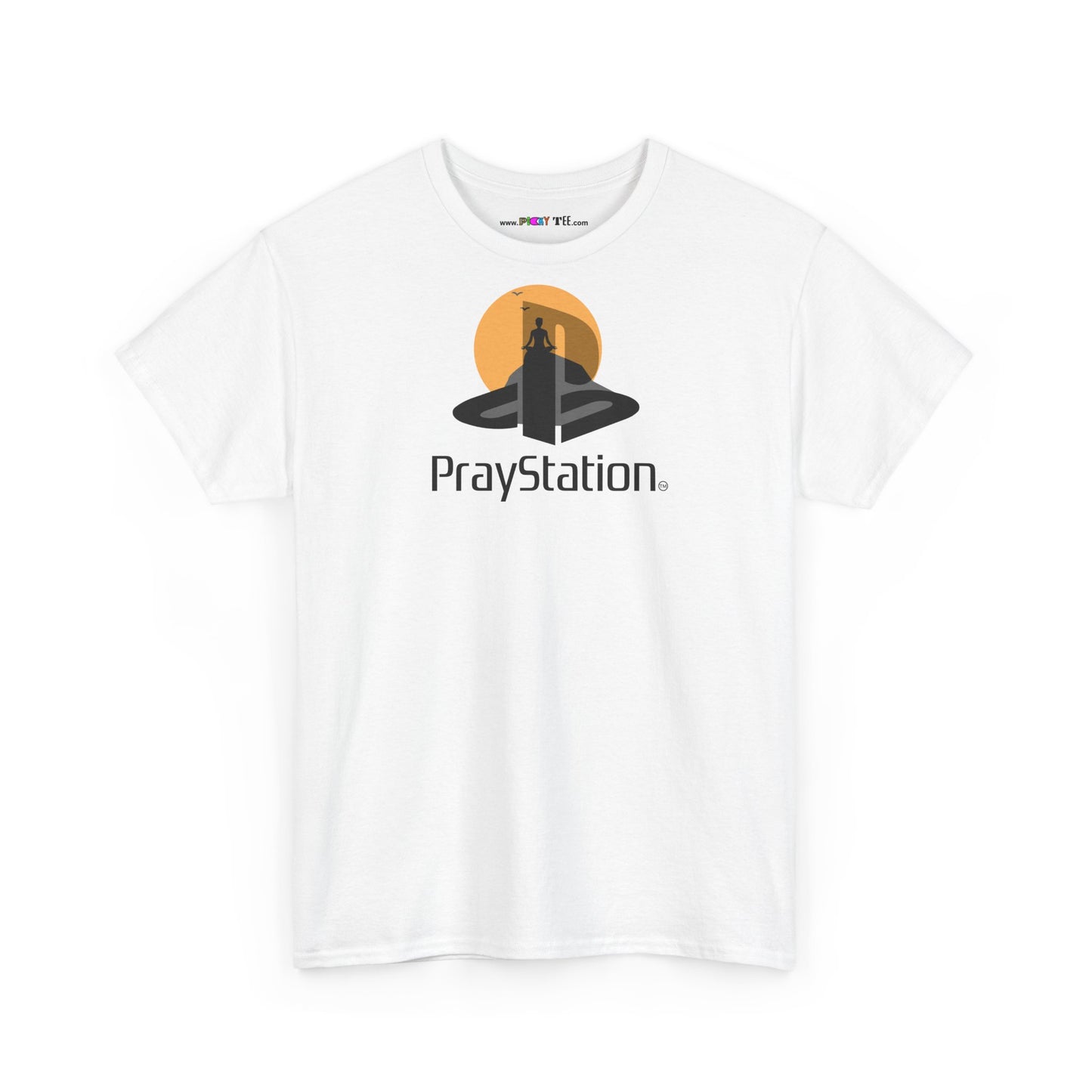 PrayStation Unisex Heavy Cotton Tee
