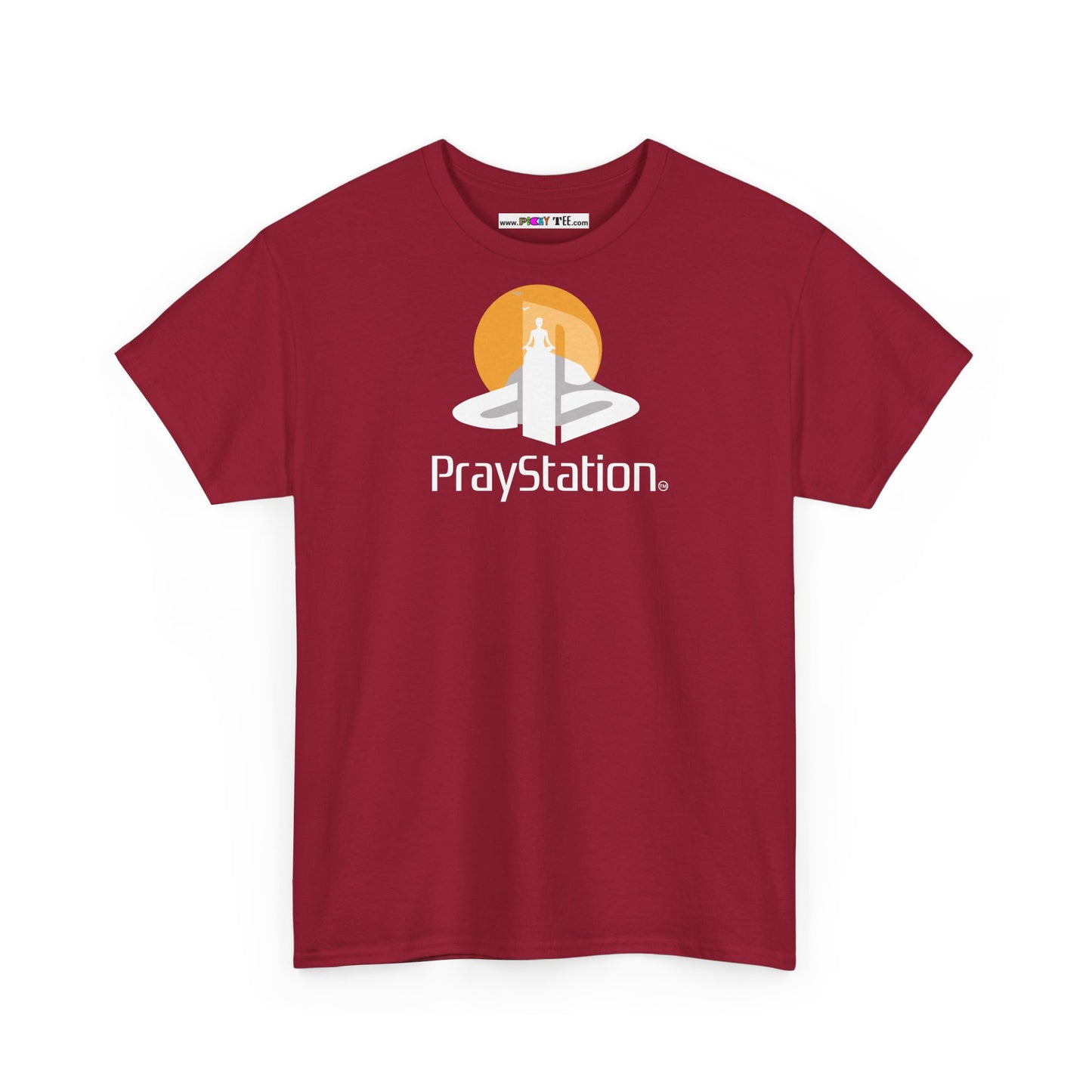 PrayStation Unisex Heavy Cotton Tee