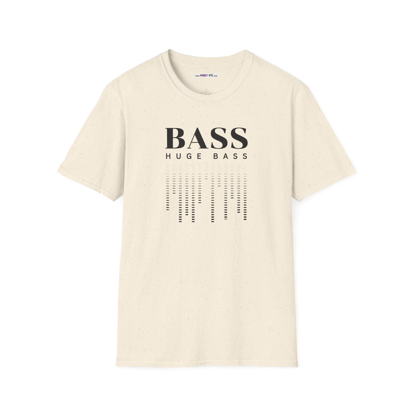 BASS HUGE BASS Unisex Softstyle 100% Cotton T-Shirt