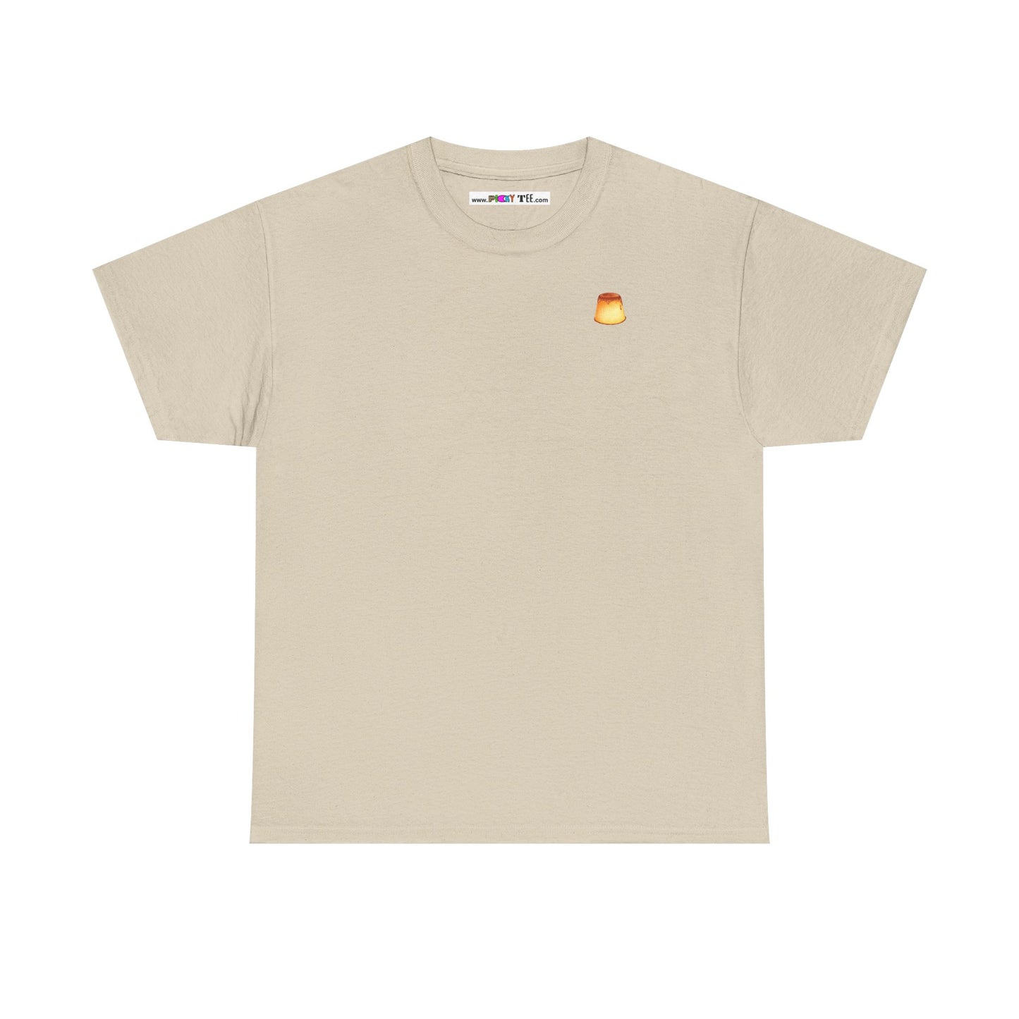 I LOVE IT WHEN A - FLAN COMES TOGETHER Unisex Heavy Cotton Tee