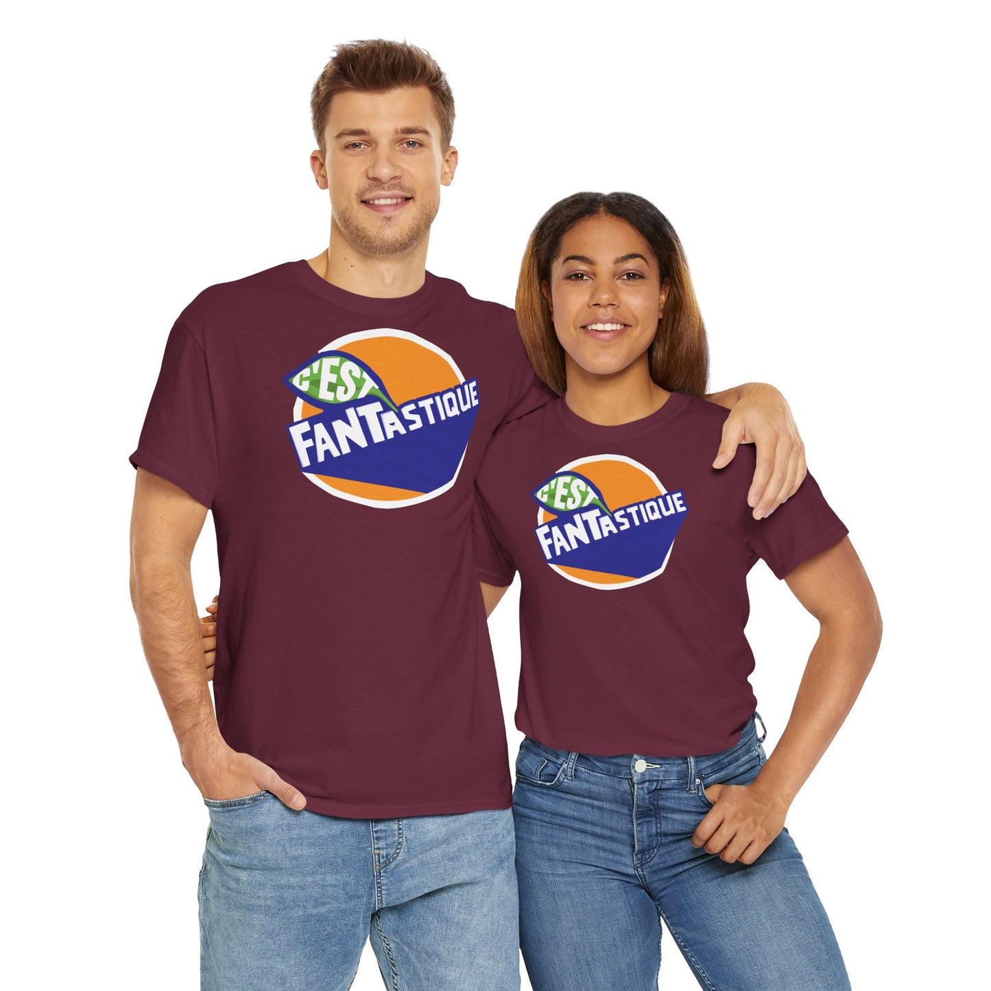 C'EST FANTASTIQUE Unisex Heavy Cotton Tee
