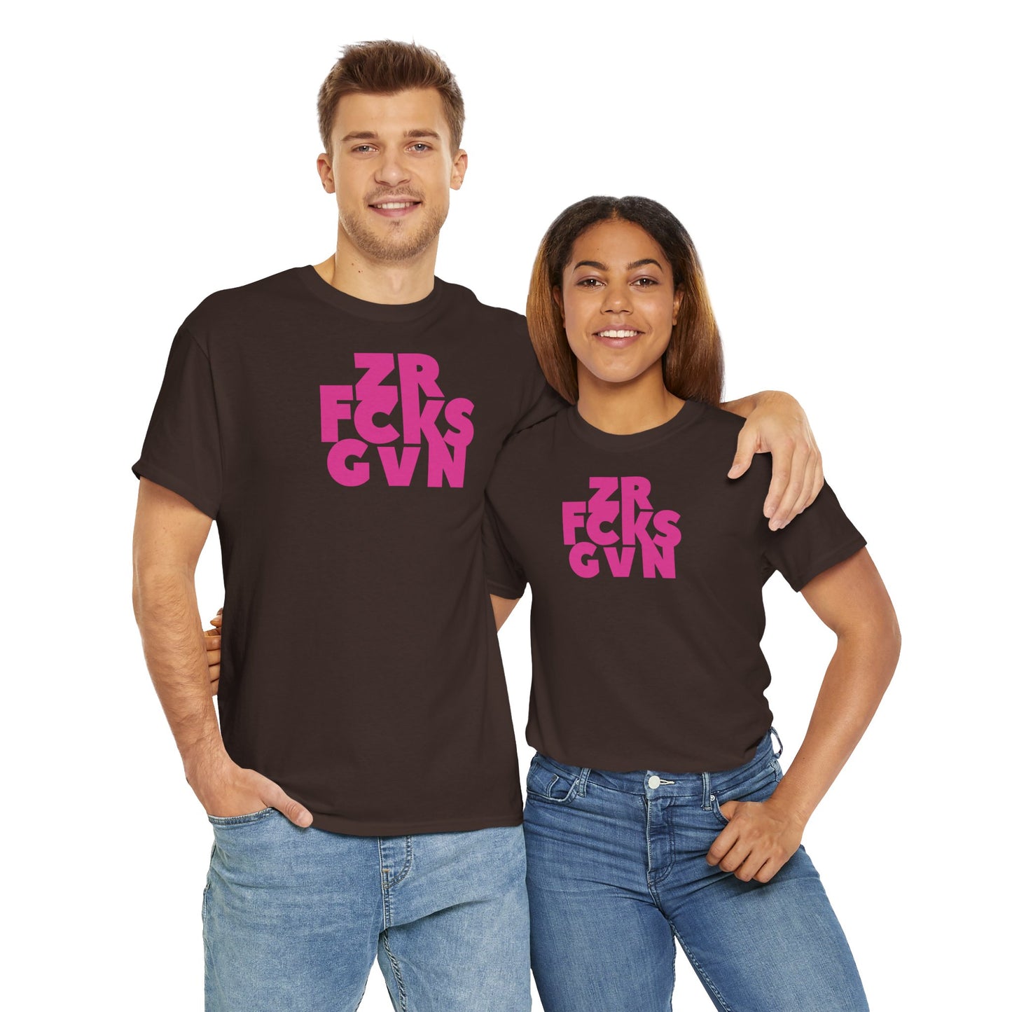 ZR FCKS GVN Unisex Heavy Cotton Tee