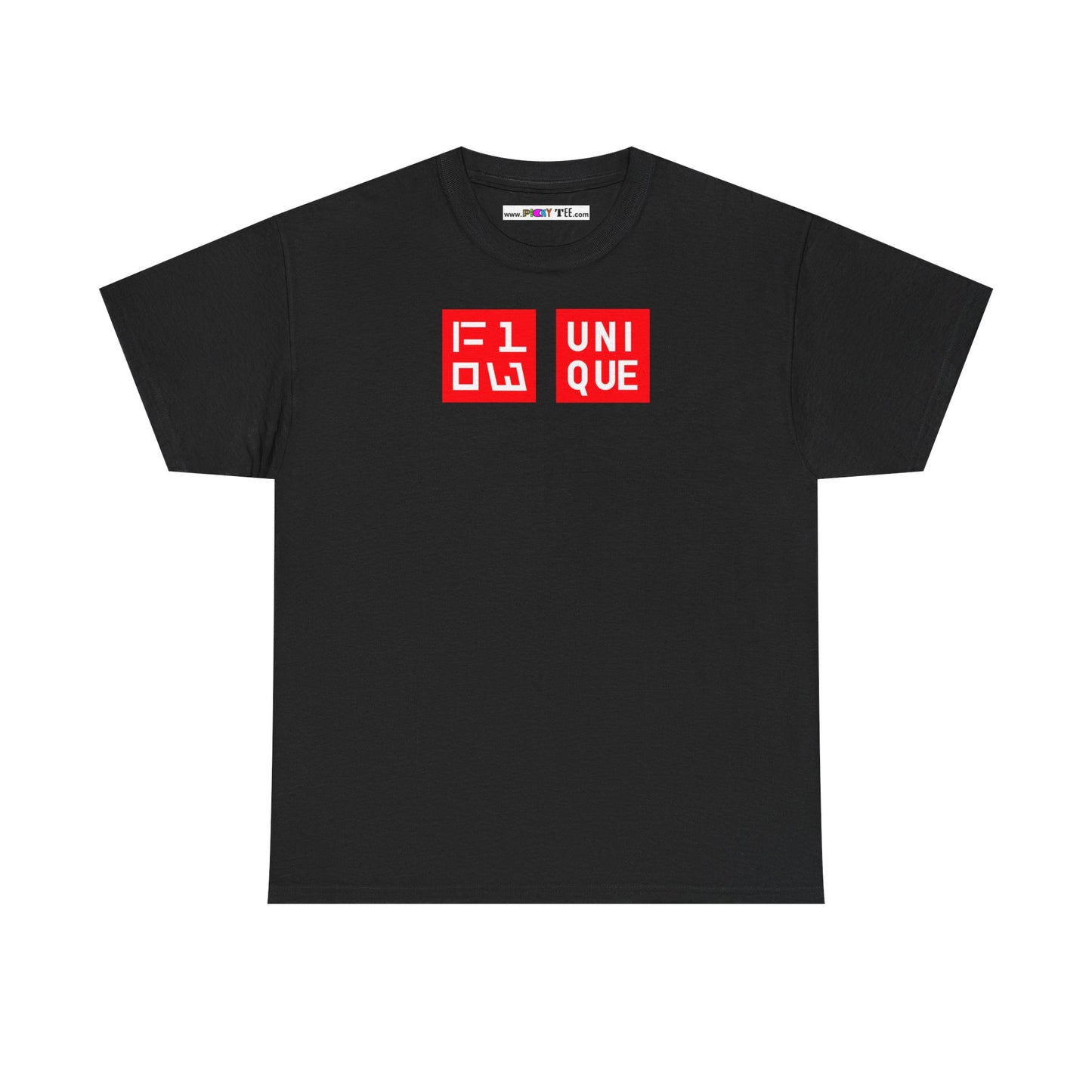 FLOW UNIQUE Unisex Heavy Cotton Tee