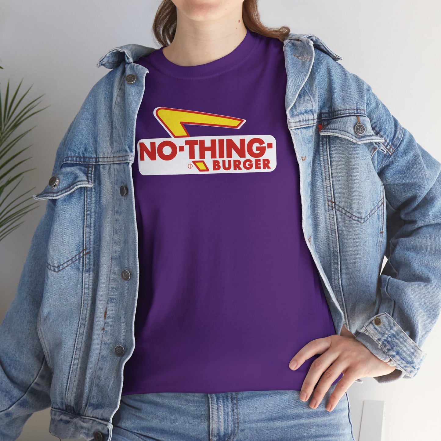 NO-THING-BURGER Unisex Heavy Cotton Tee