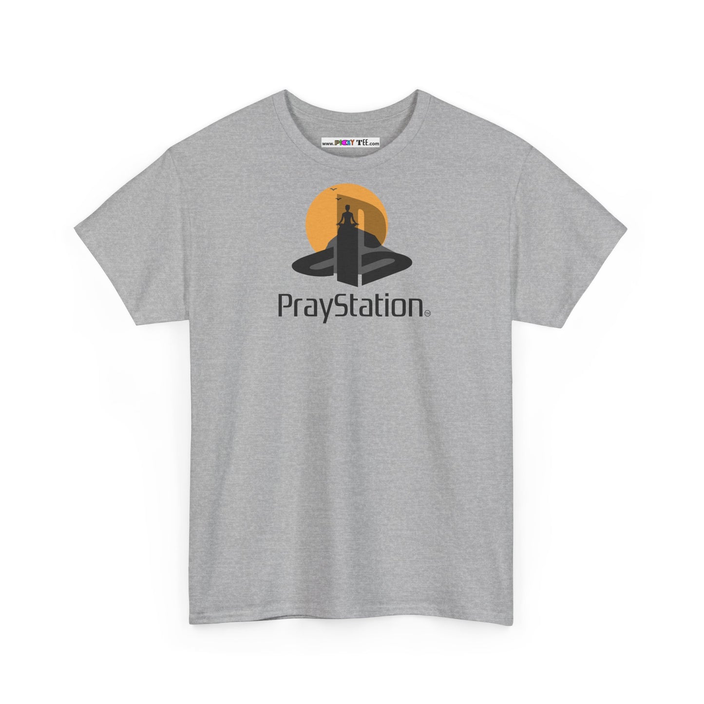 PrayStation Unisex Heavy Cotton Tee