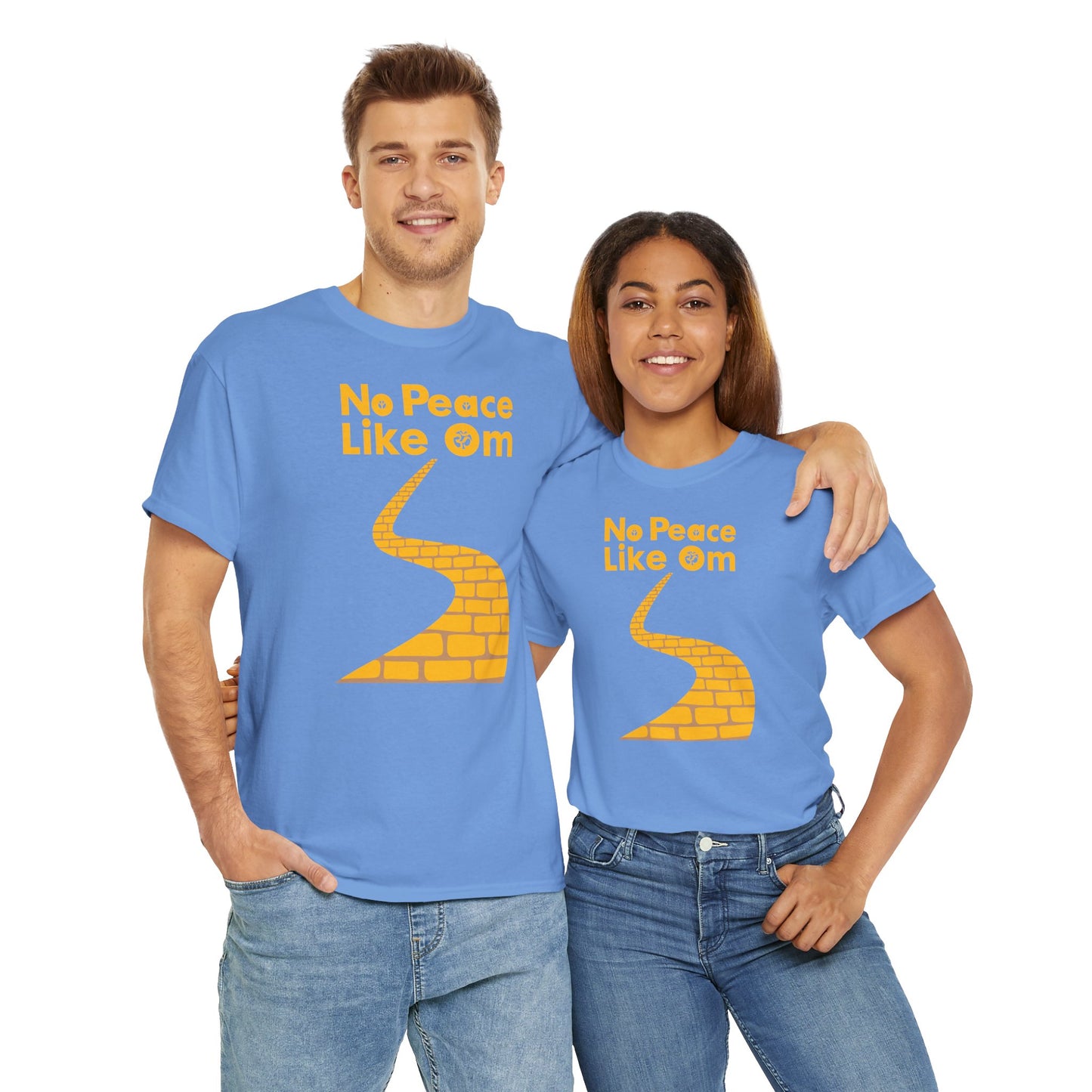 No Peace Like Om Unisex Heavy Cotton Tee