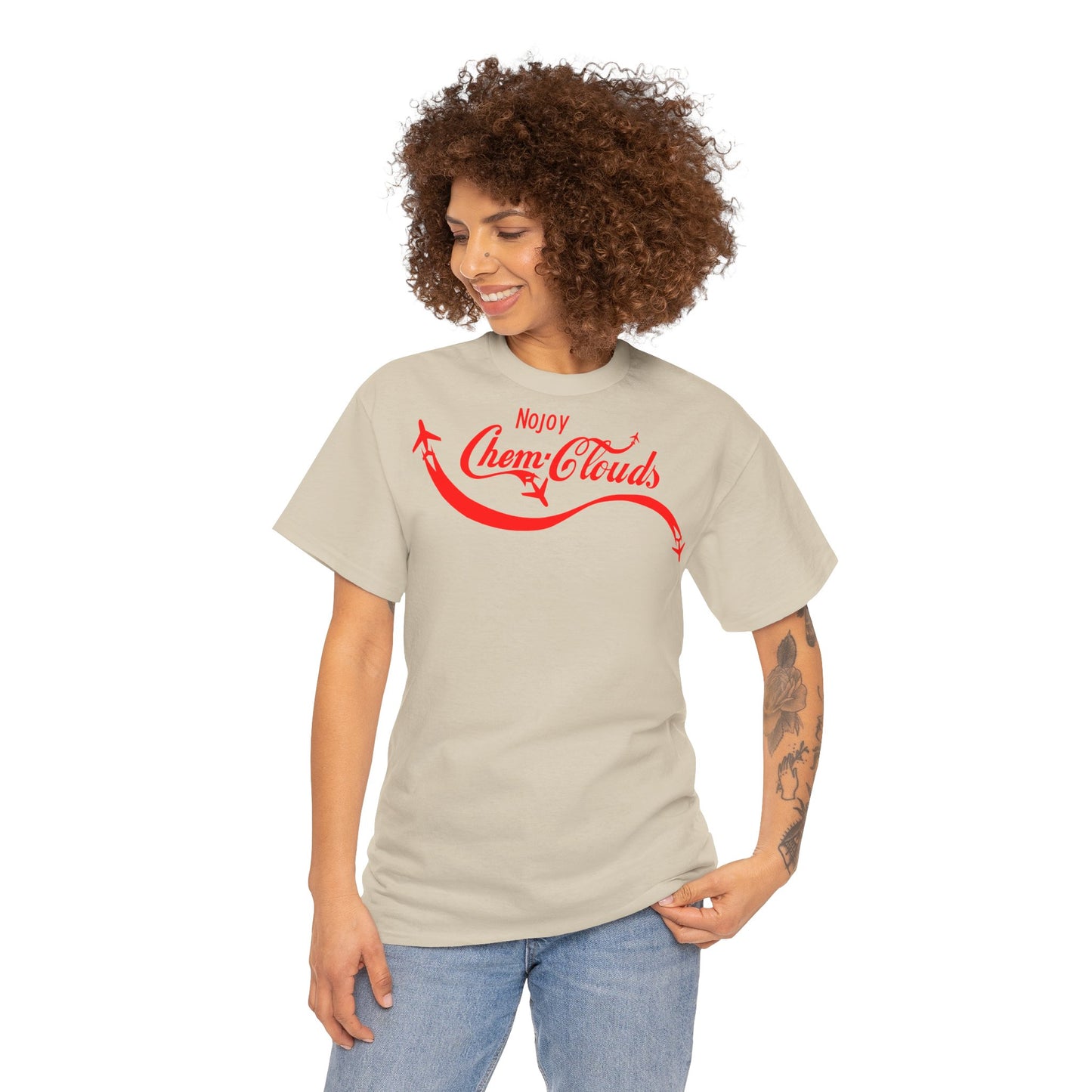 No Joy Chem Clouds Unisex Heavy Cotton Tee