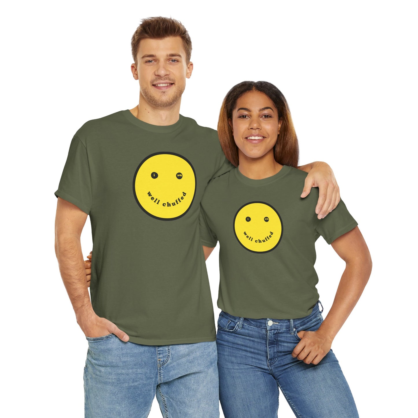 I AM WELL CHUFFED Unisex Heavy Cotton Tee