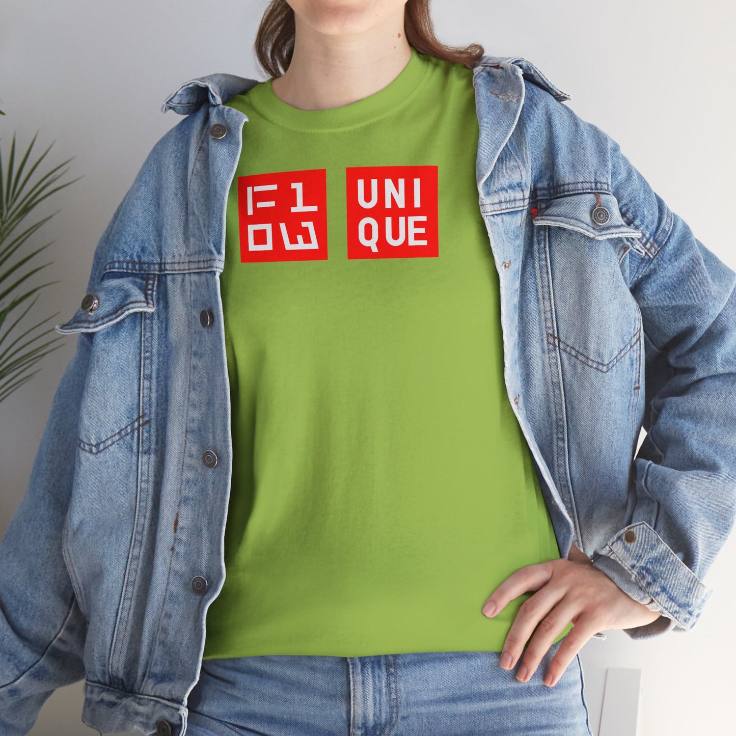 FLOW UNIQUE Unisex Heavy Cotton Tee