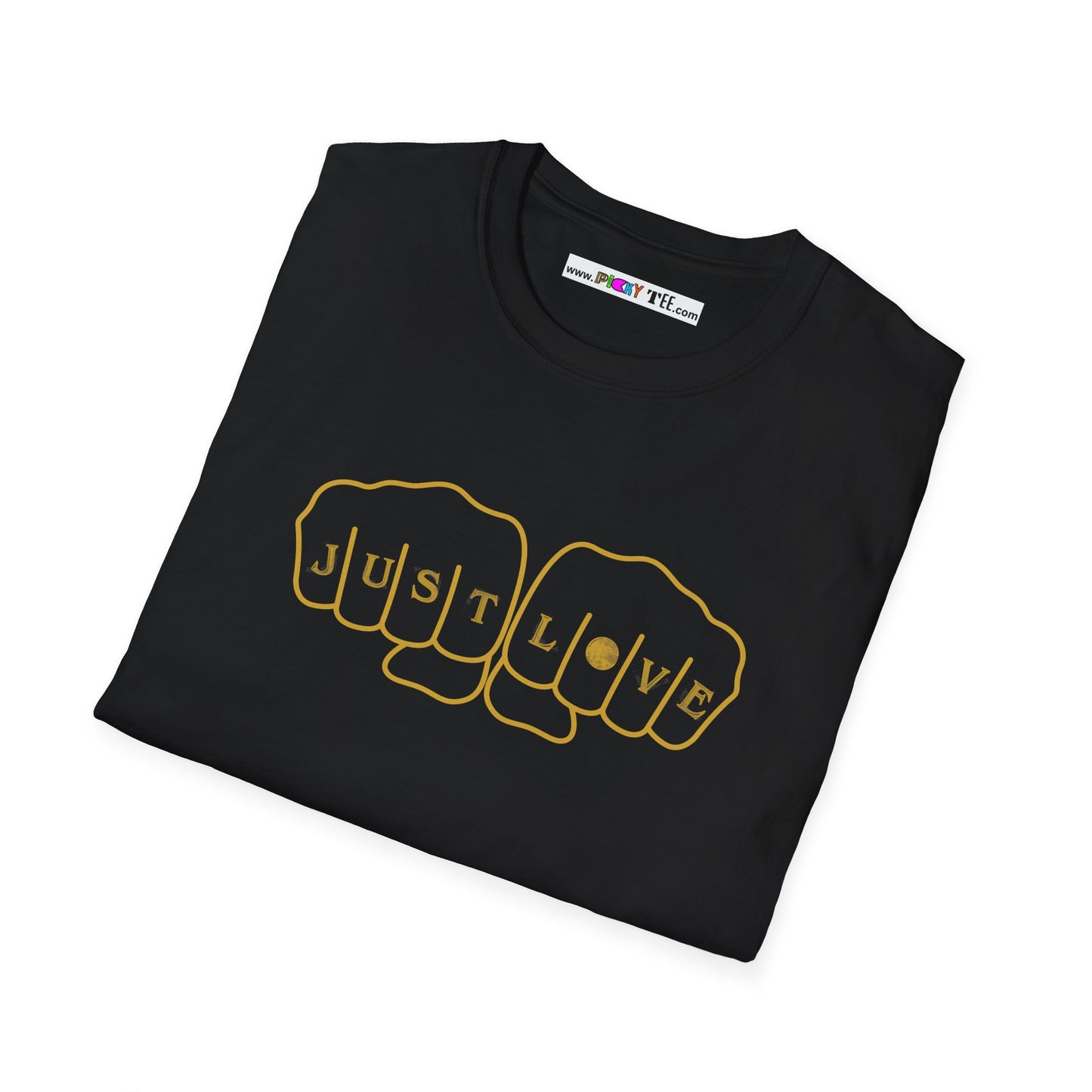 JUST LOVE Unisex Softstyle 100% Cotton T-Shirt