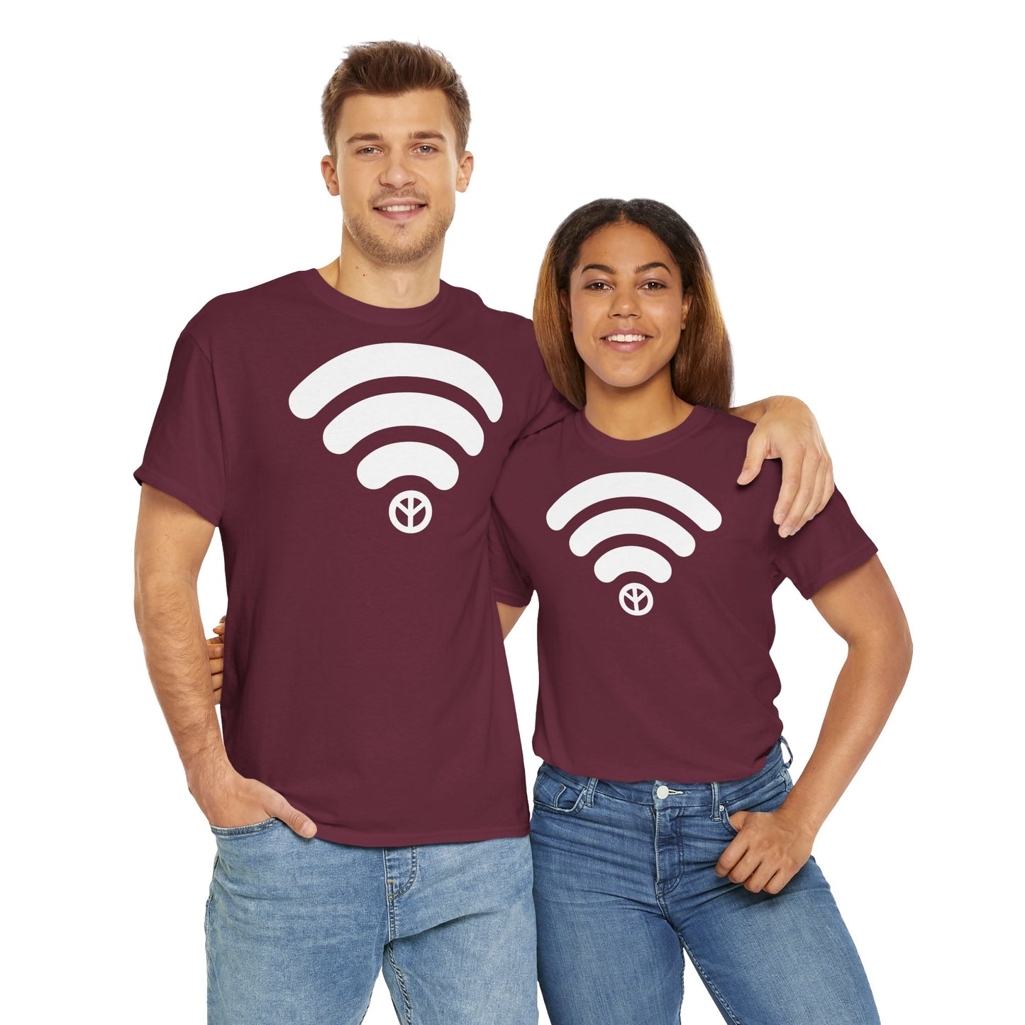 WiFight? Unisex Heavy Cotton Tee