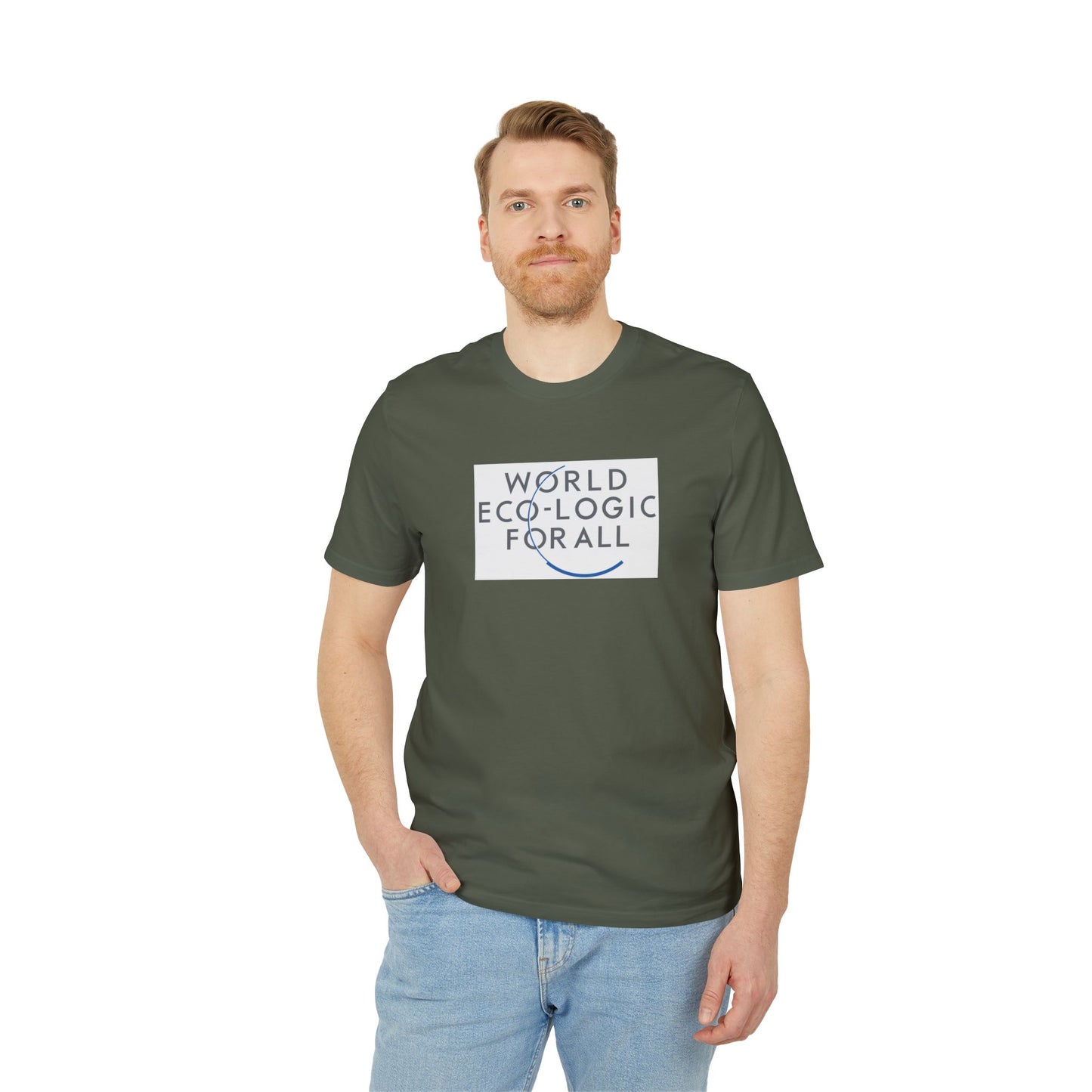WORLD ECO-LOGIC FOR ALL Unisex Organic Eco-Friendly Creator 2.0 T-Shirt