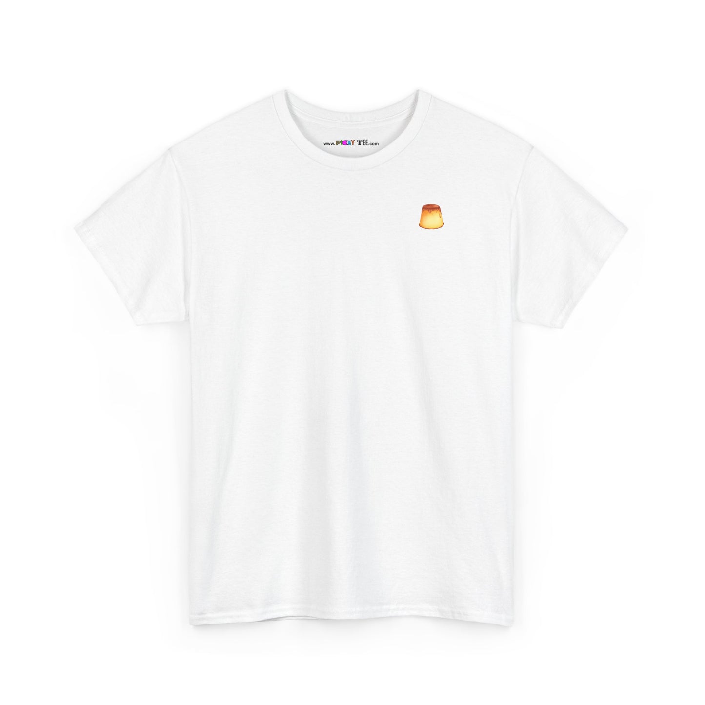 I LOVE IT WHEN A - FLAN COMES TOGETHER Unisex Heavy Cotton Tee