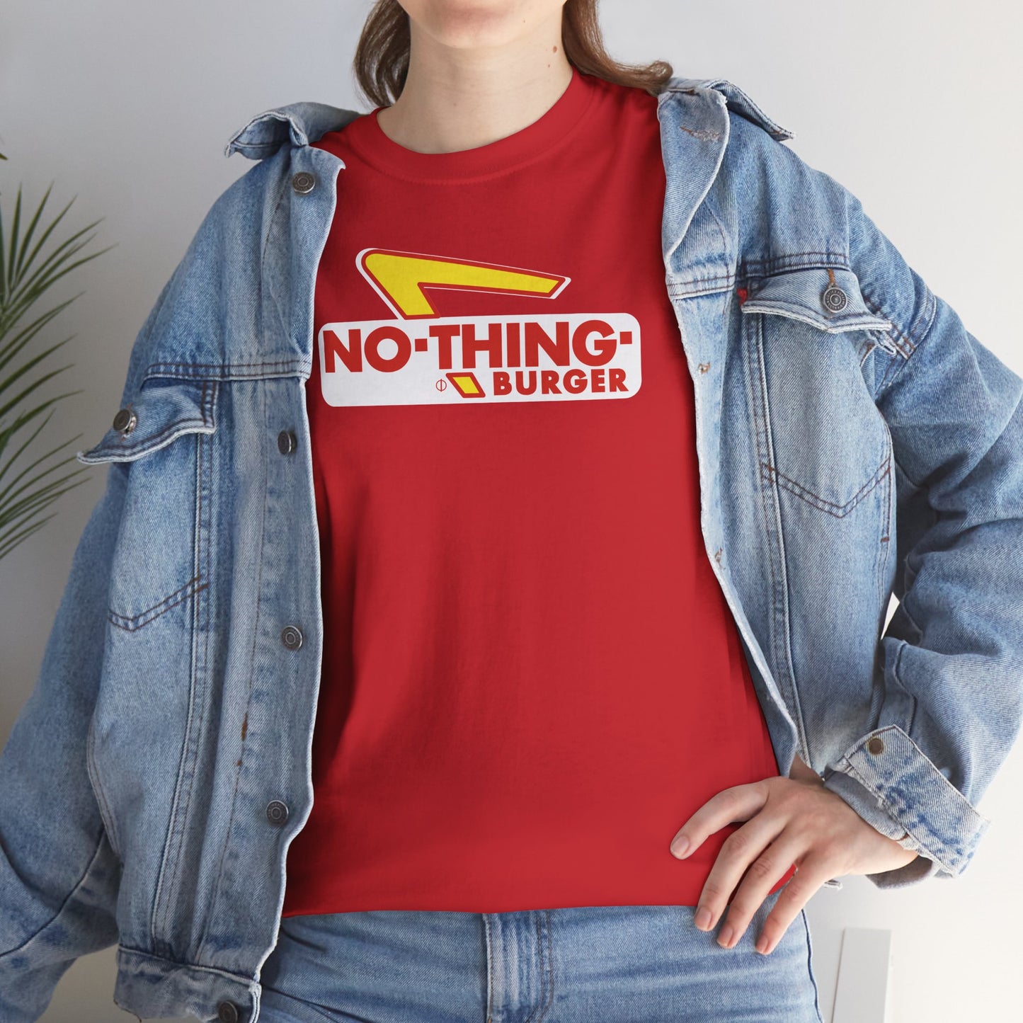 NO-THING-BURGER Unisex Heavy Cotton Tee