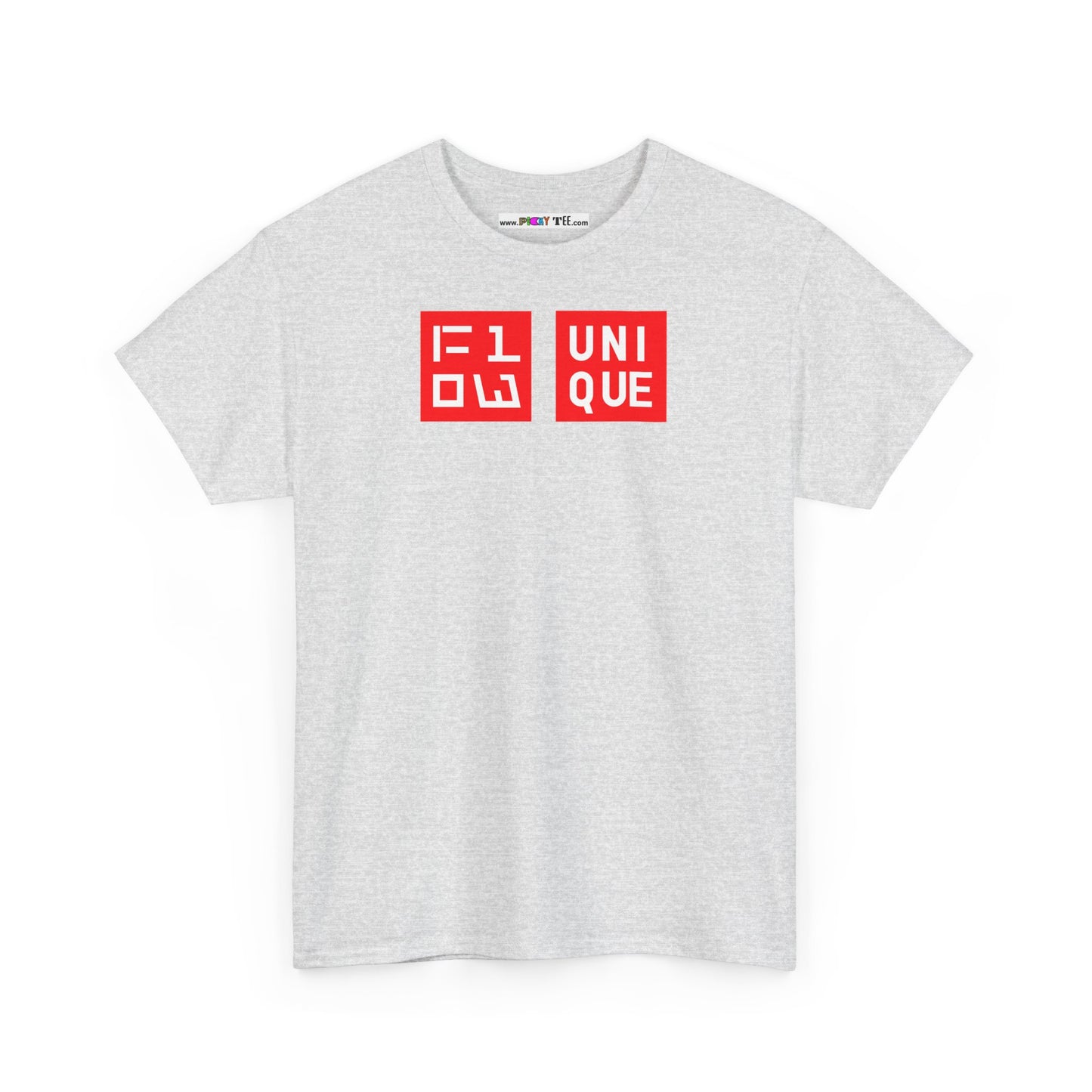 FLOW UNIQUE Unisex Heavy Cotton Tee
